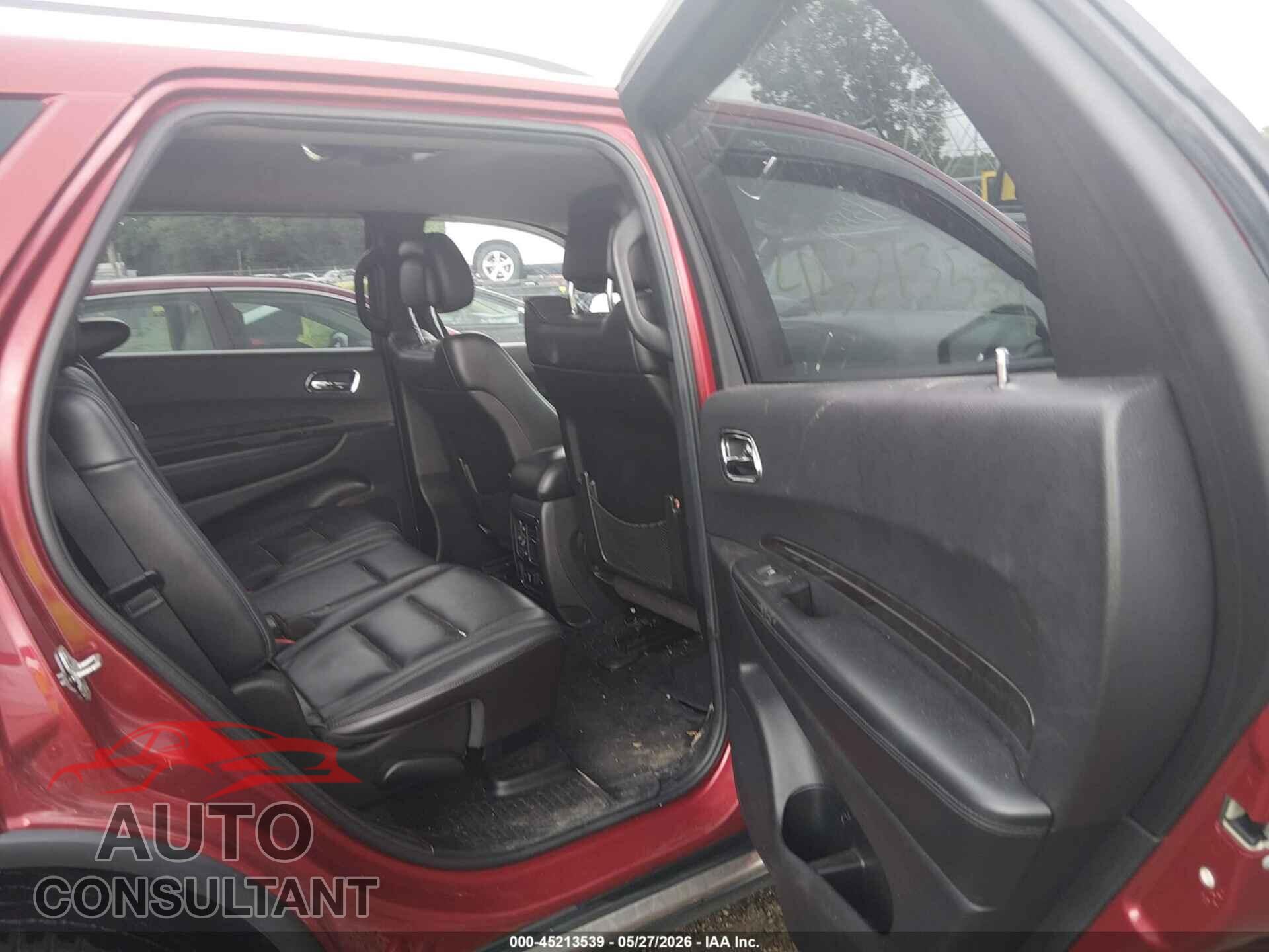 DODGE DURANGO 2013 - 1C4RDJDG4DC700911