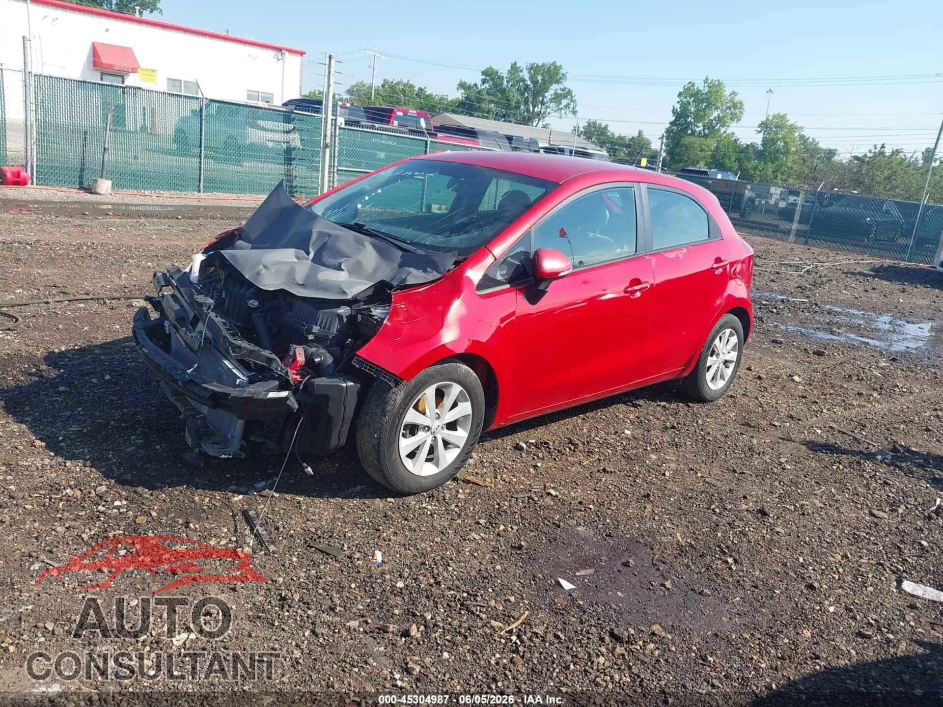 KIA RIO 2014 - KNADN5A32E6334511