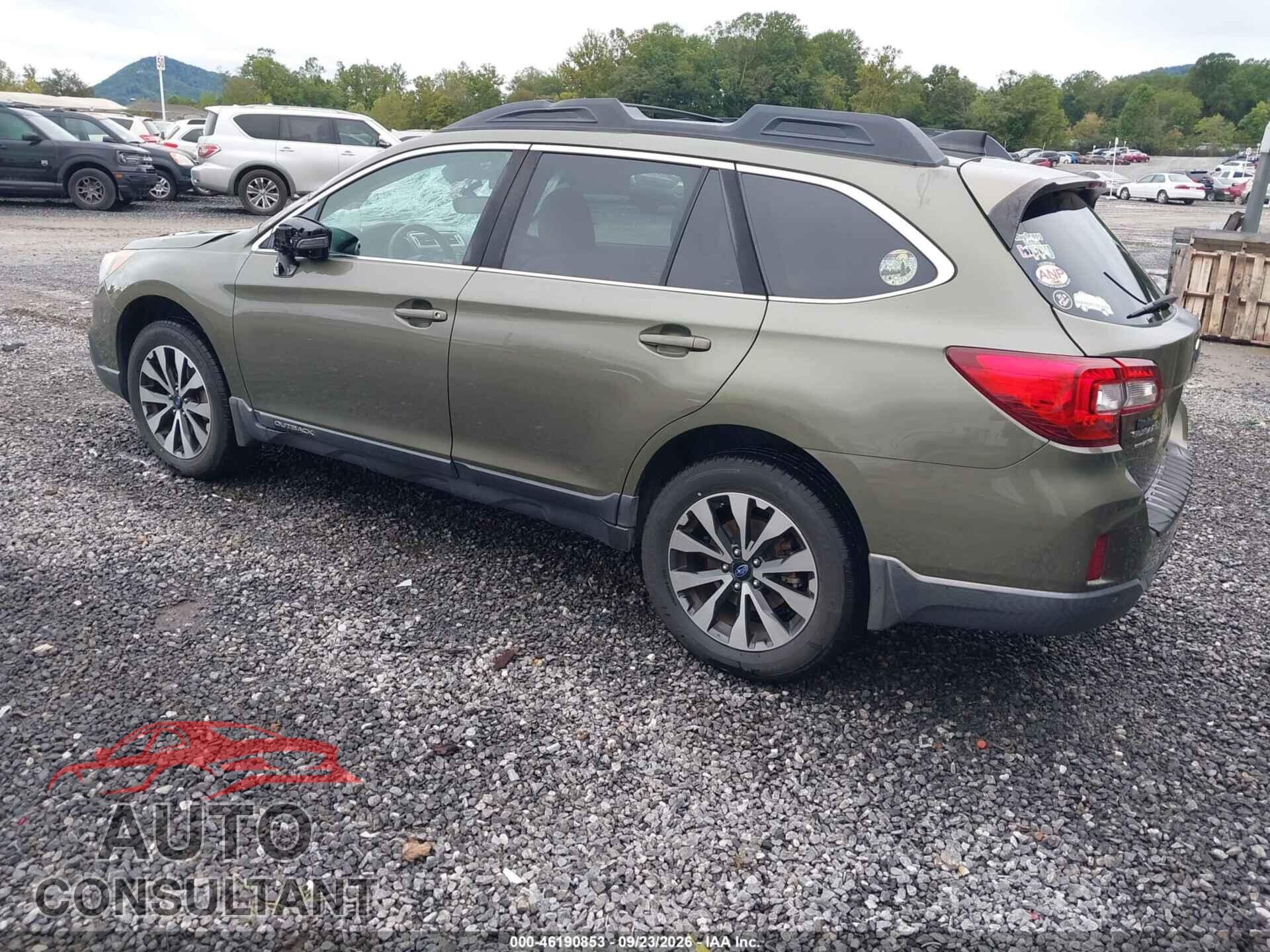 SUBARU OUTBACK 2017 - 4S4BSANCXH3382426