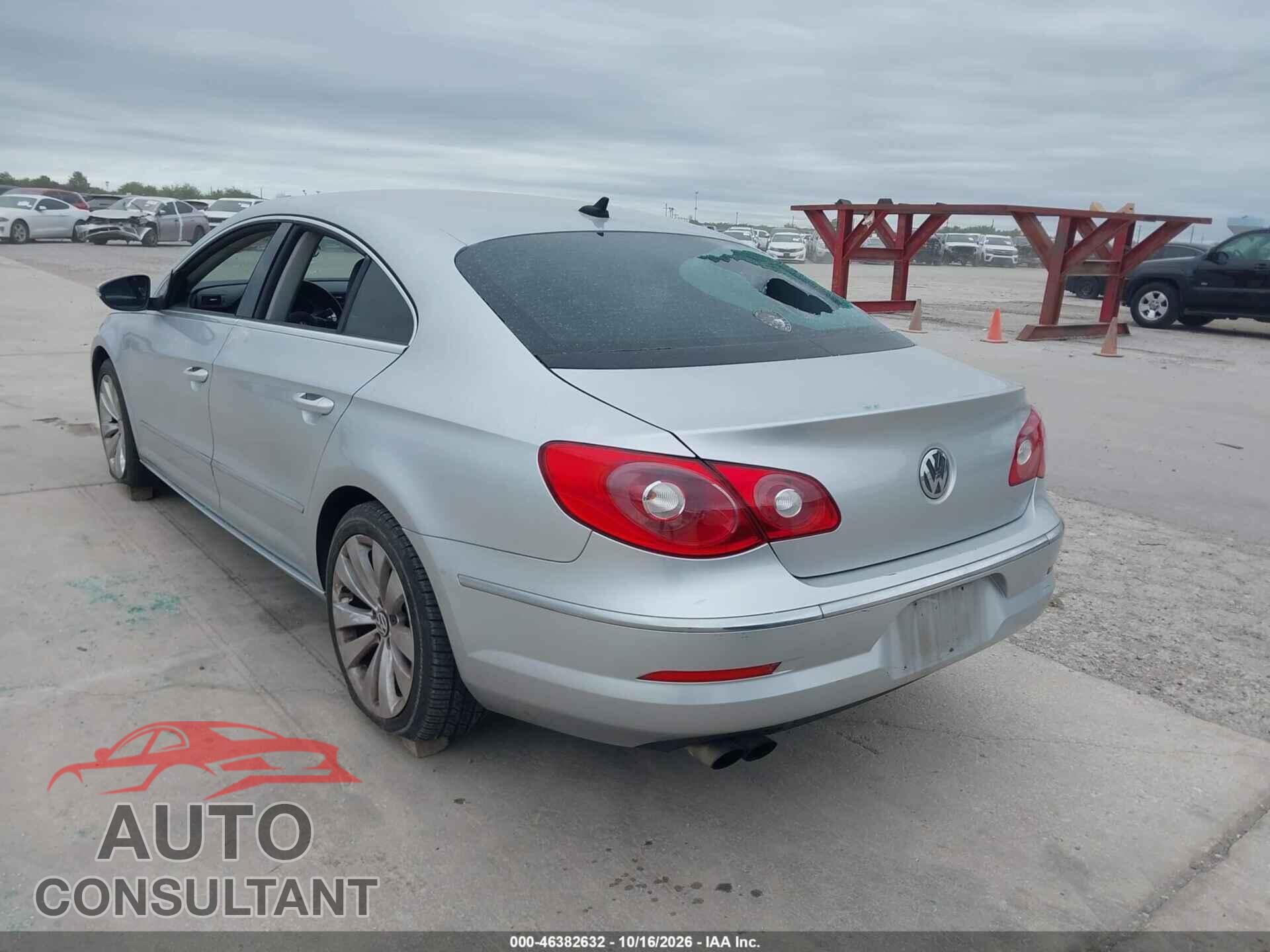 VOLKSWAGEN CC 2009 - WVWML73C19E567339