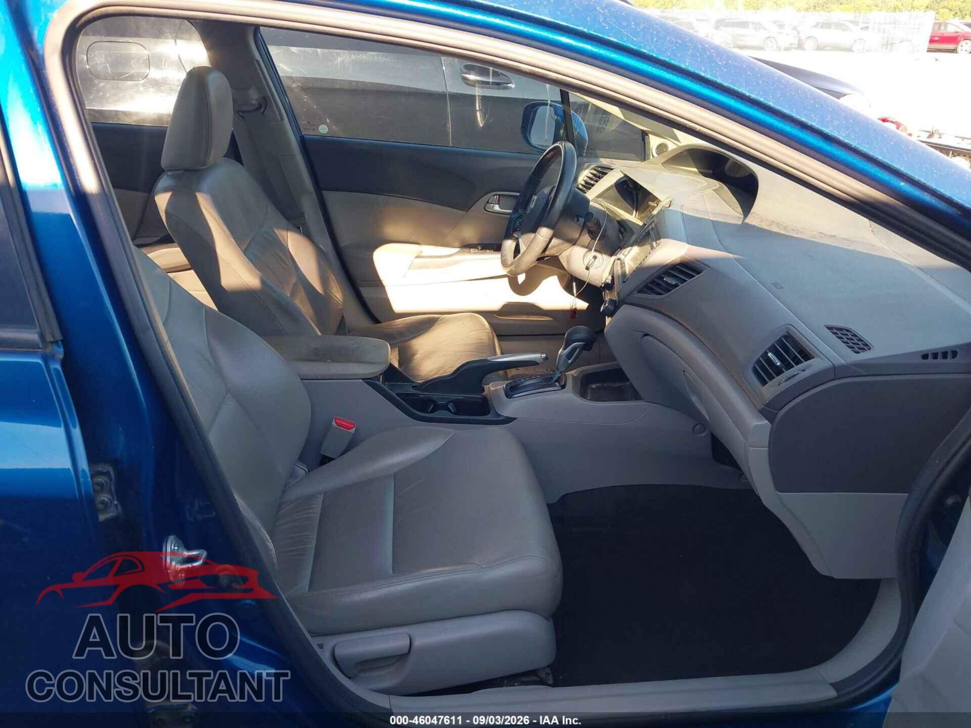 HONDA CIVIC 2012 - 2HGFB2F99CH506871