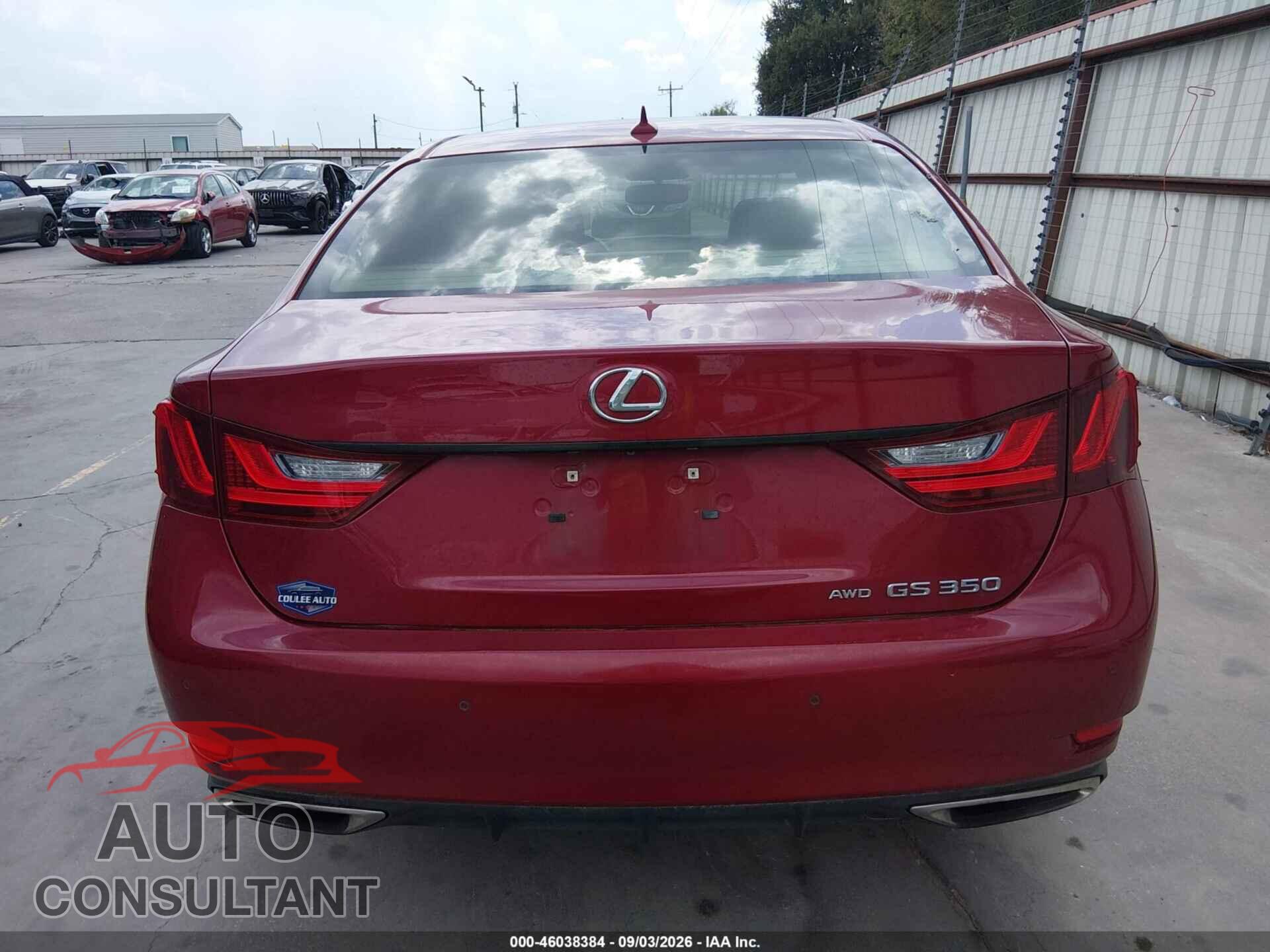 LEXUS GS 350 2014 - JTHCE1BL2E5022053