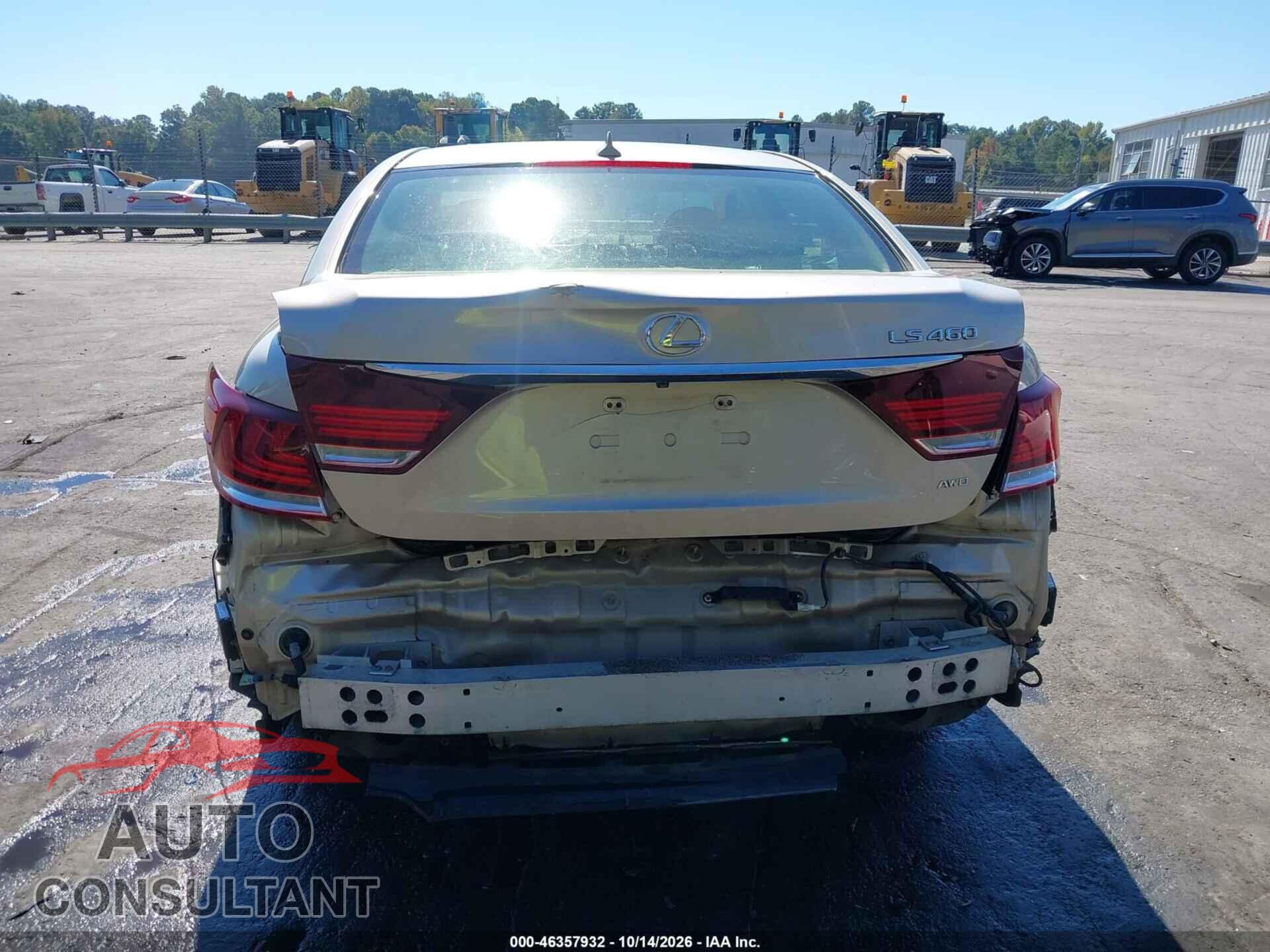 LEXUS LS 460 2013 - JTHCL5EF5D5019455