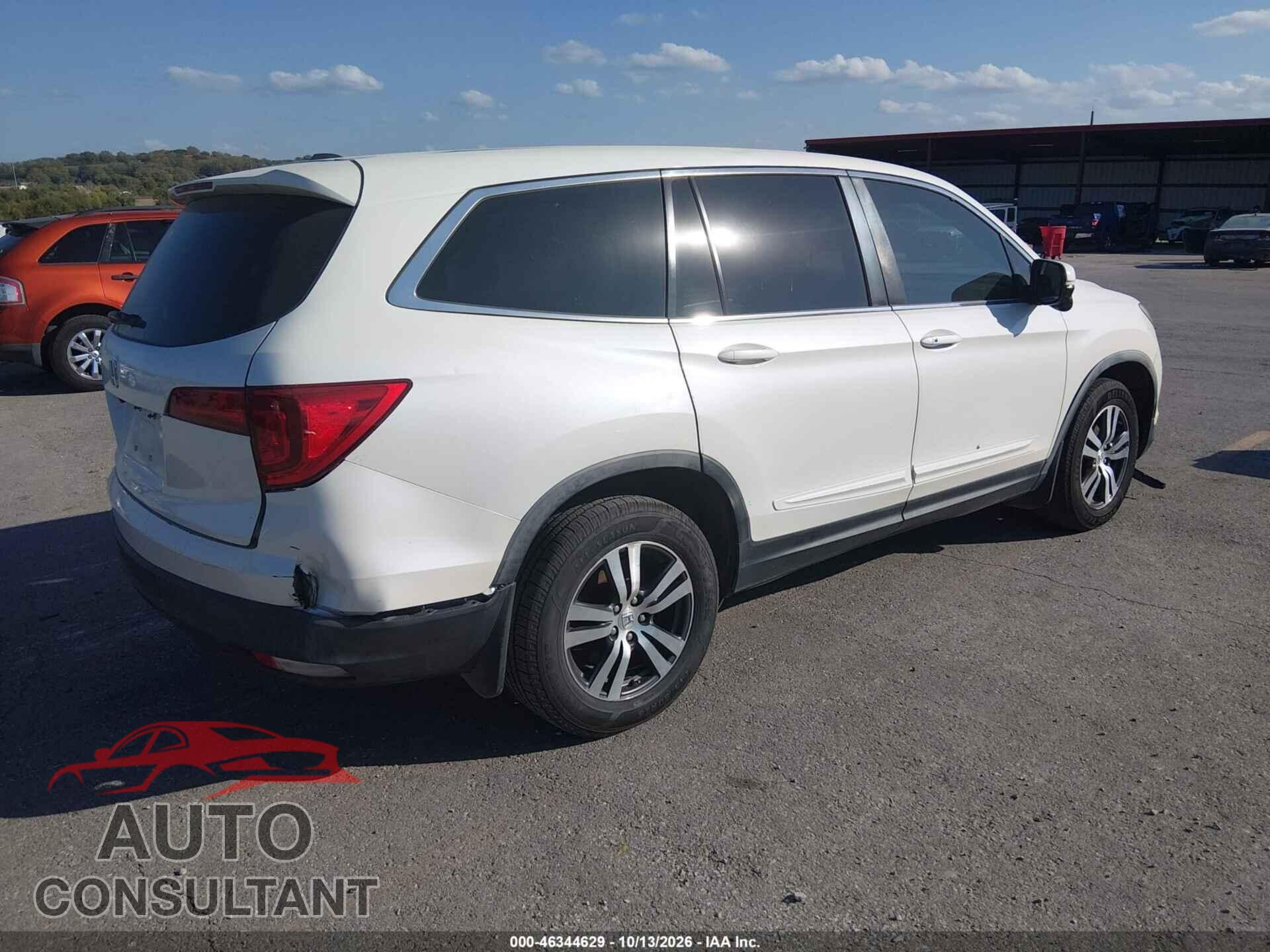 HONDA PILOT 2017 - 5FNYF5H73HB033720