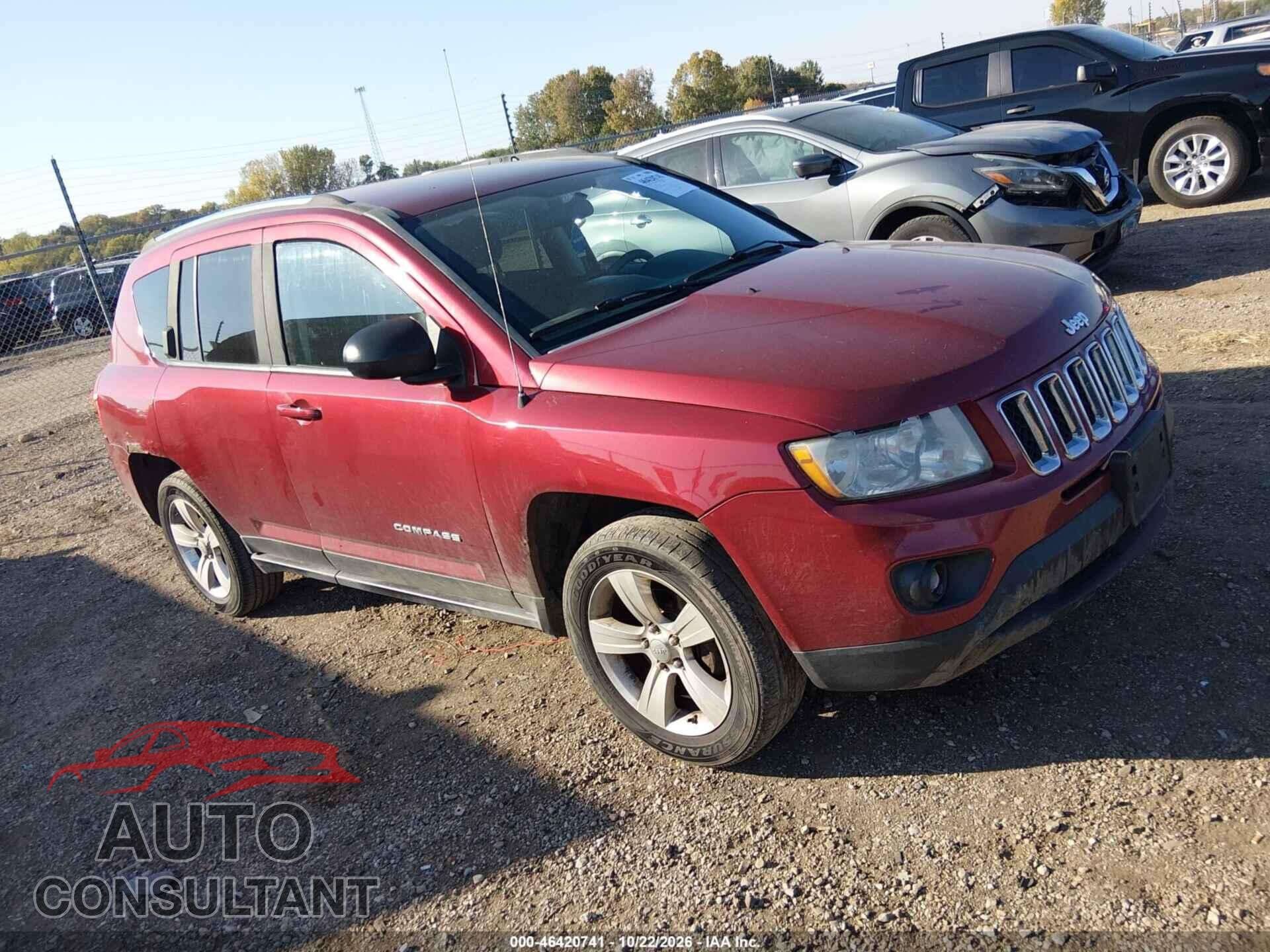 JEEP COMPASS 2012 - 1C4NJCBA7CD526004