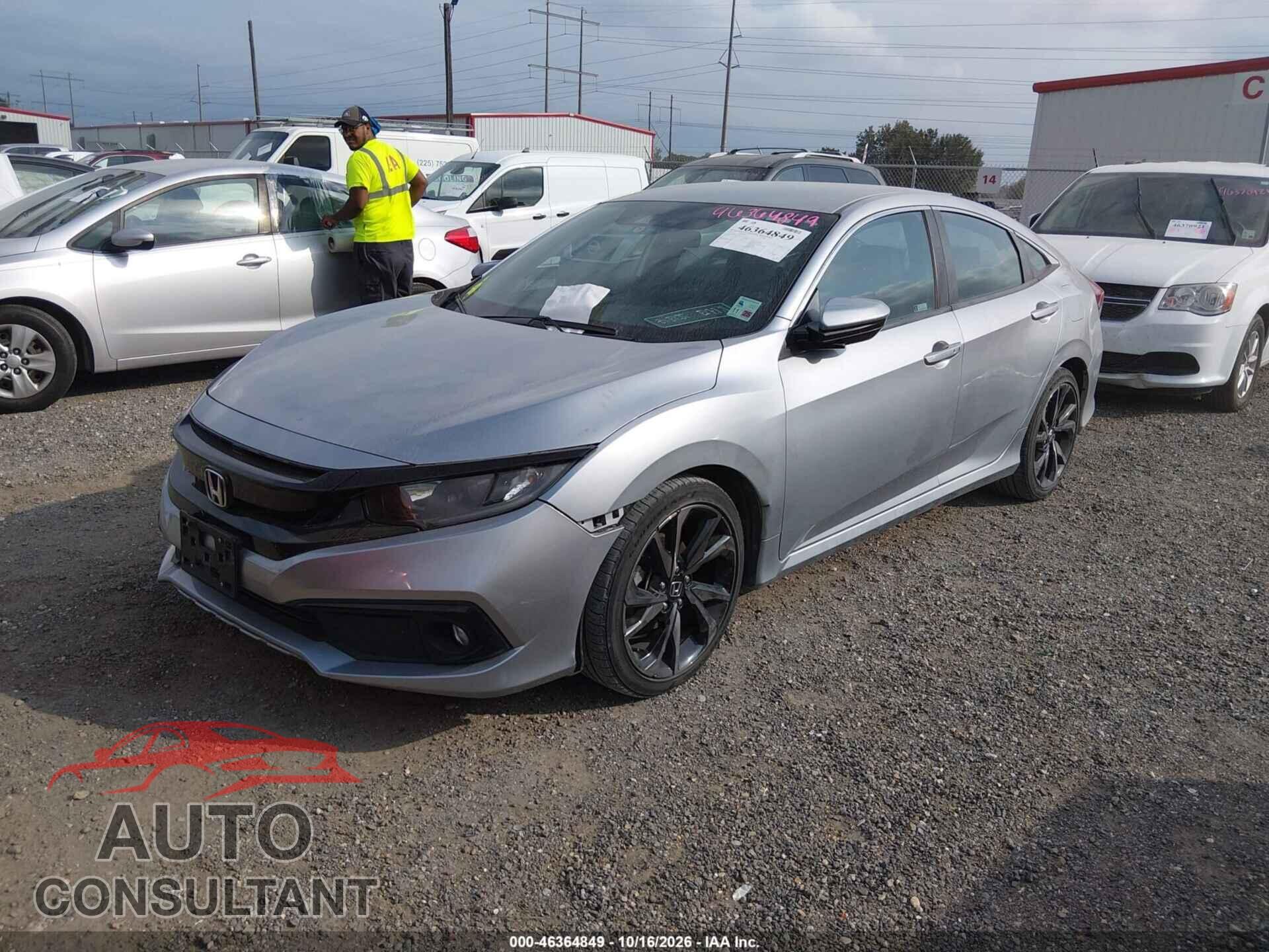 HONDA CIVIC 2021 - 2HGFC2F81MH515392