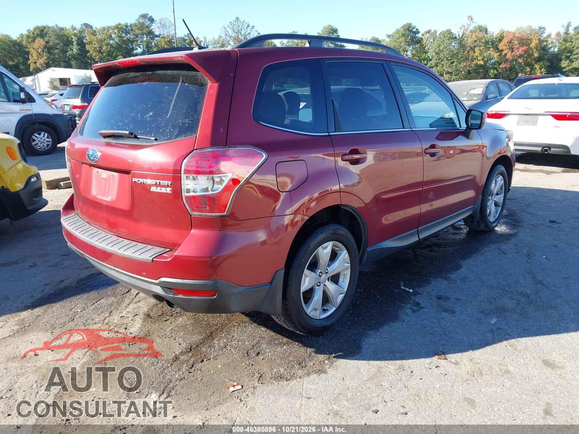 SUBARU FORESTER 2014 - JF2SJAMC8EH494991