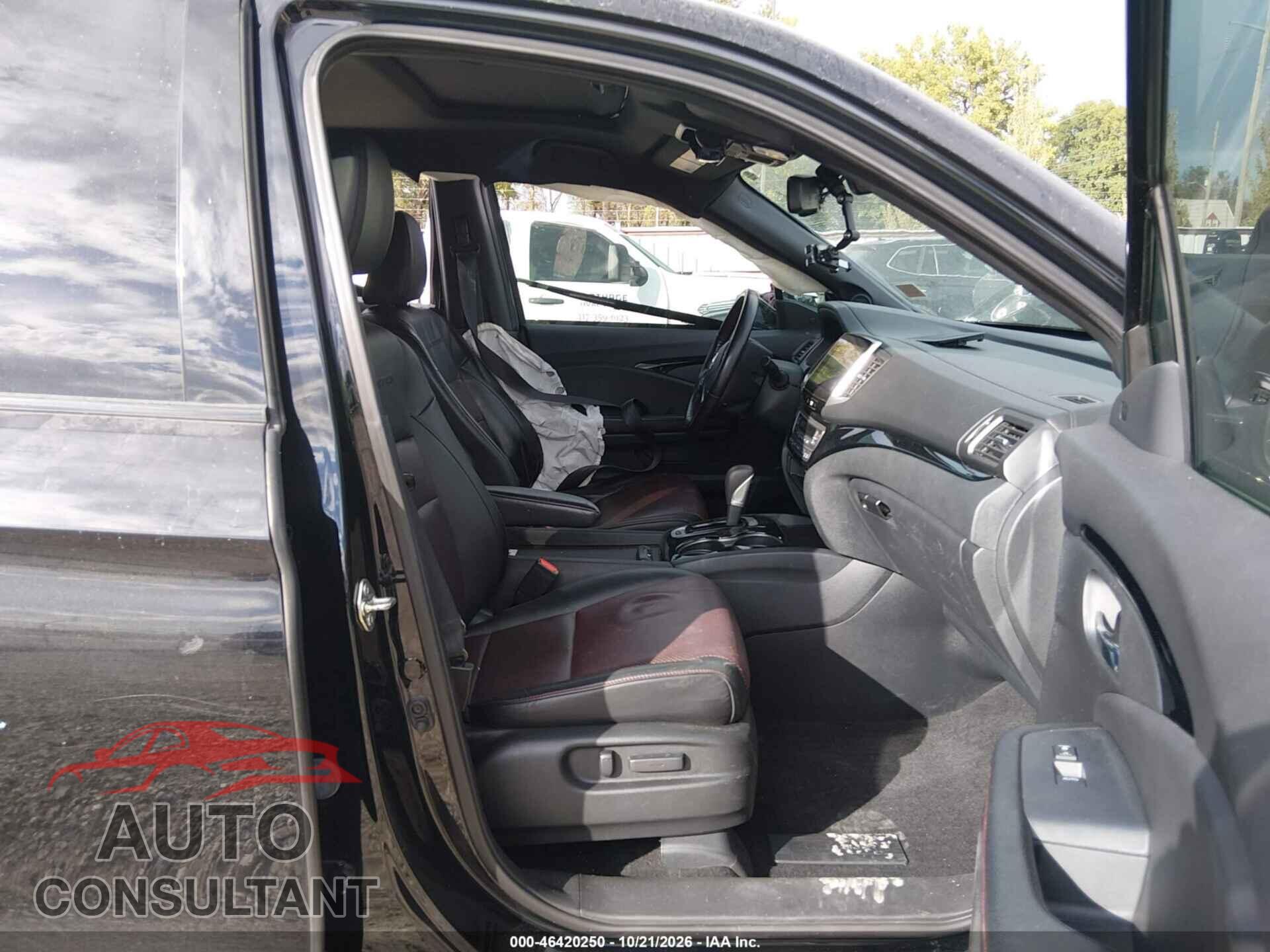 HONDA RIDGELINE 2017 - 5FPYK3F84HB015066