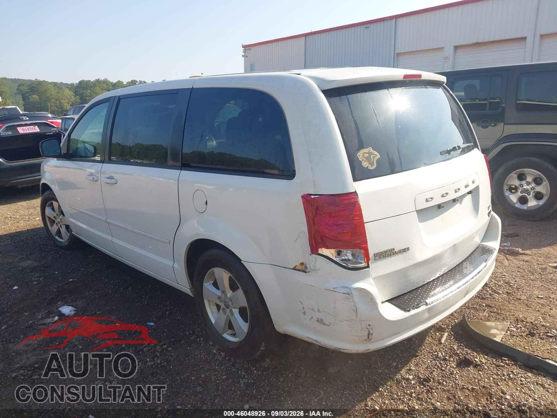 DODGE GRAND CARAVAN 2013 - 2C4RDGBG4DR812864