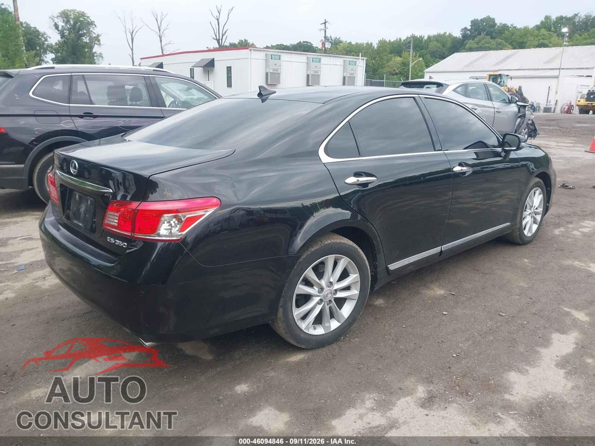 LEXUS ES 350 2012 - JTHBK1EG3C2505357