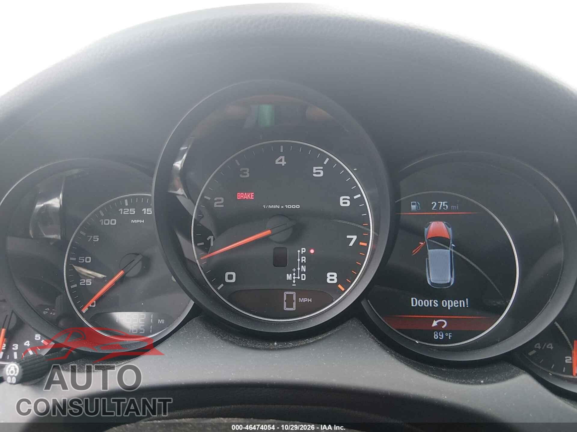 PORSCHE CAYENNE 2013 - WP1AA2A28DLA08234