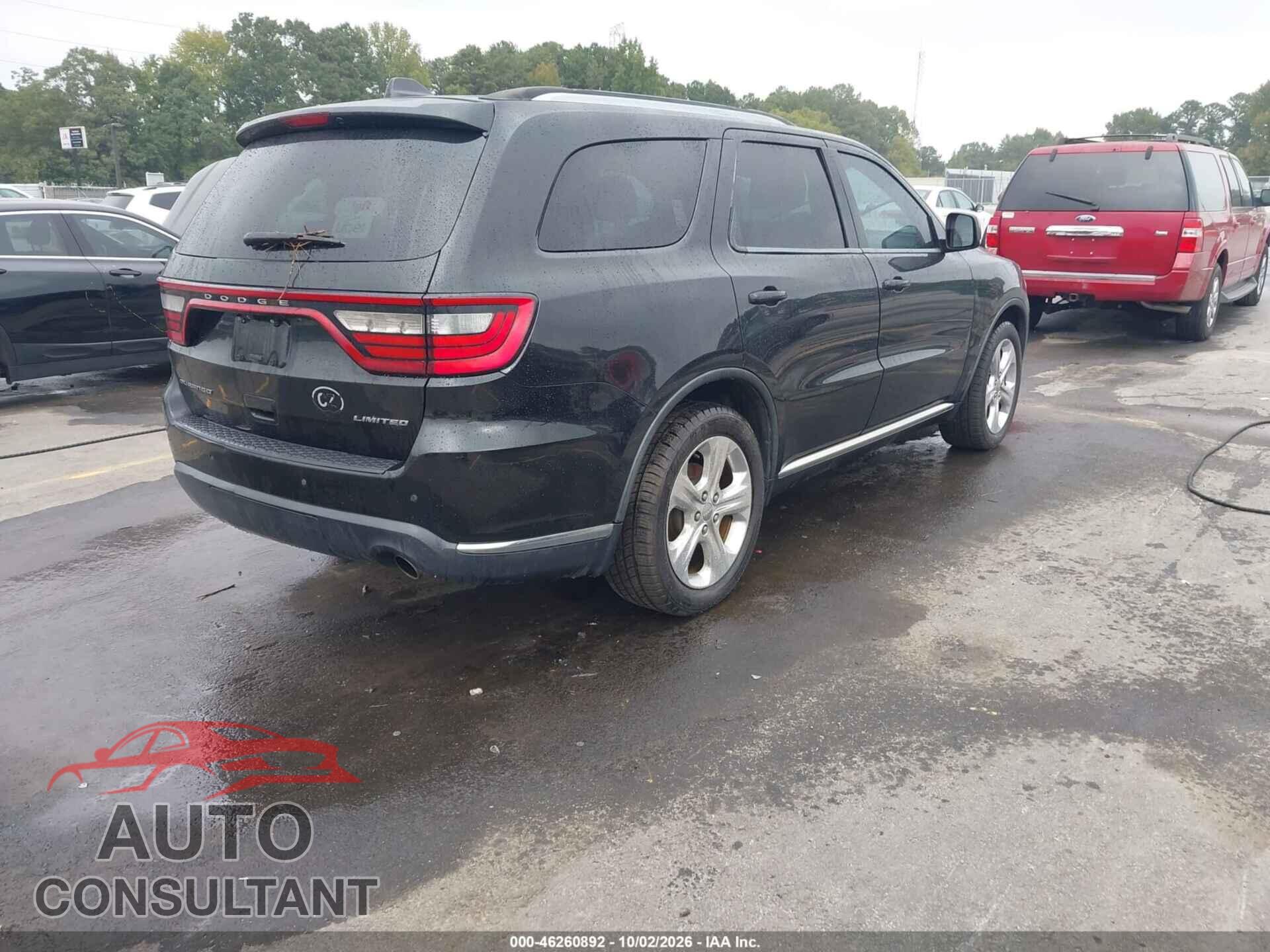 DODGE DURANGO 2014 - 1C4RDHDG4EC445865