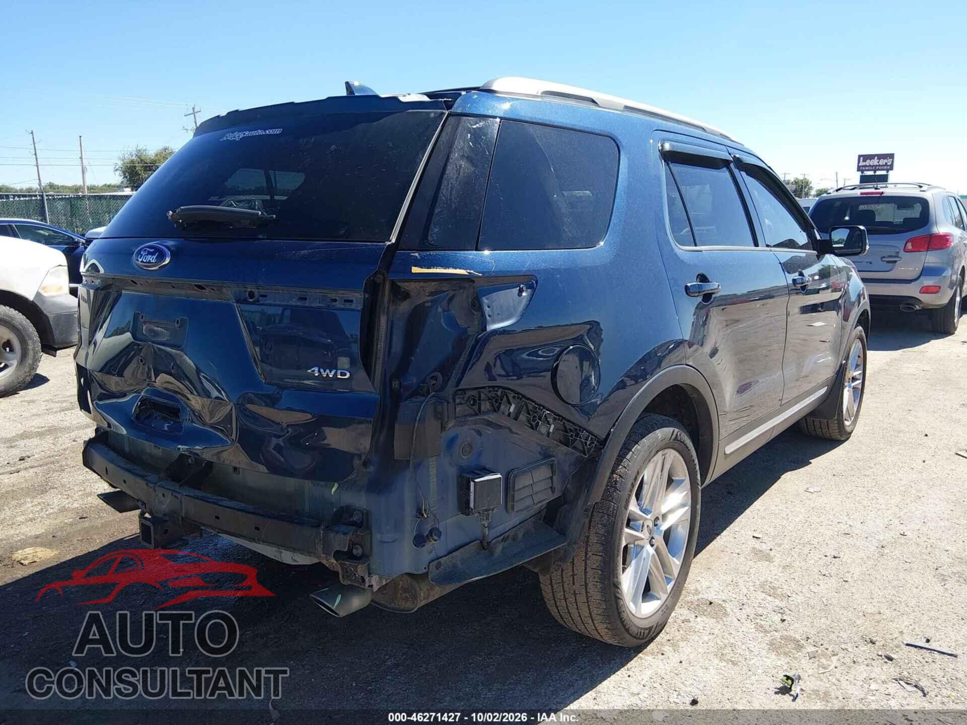 FORD EXPLORER 2017 - 1FM5K8D88HGD32975