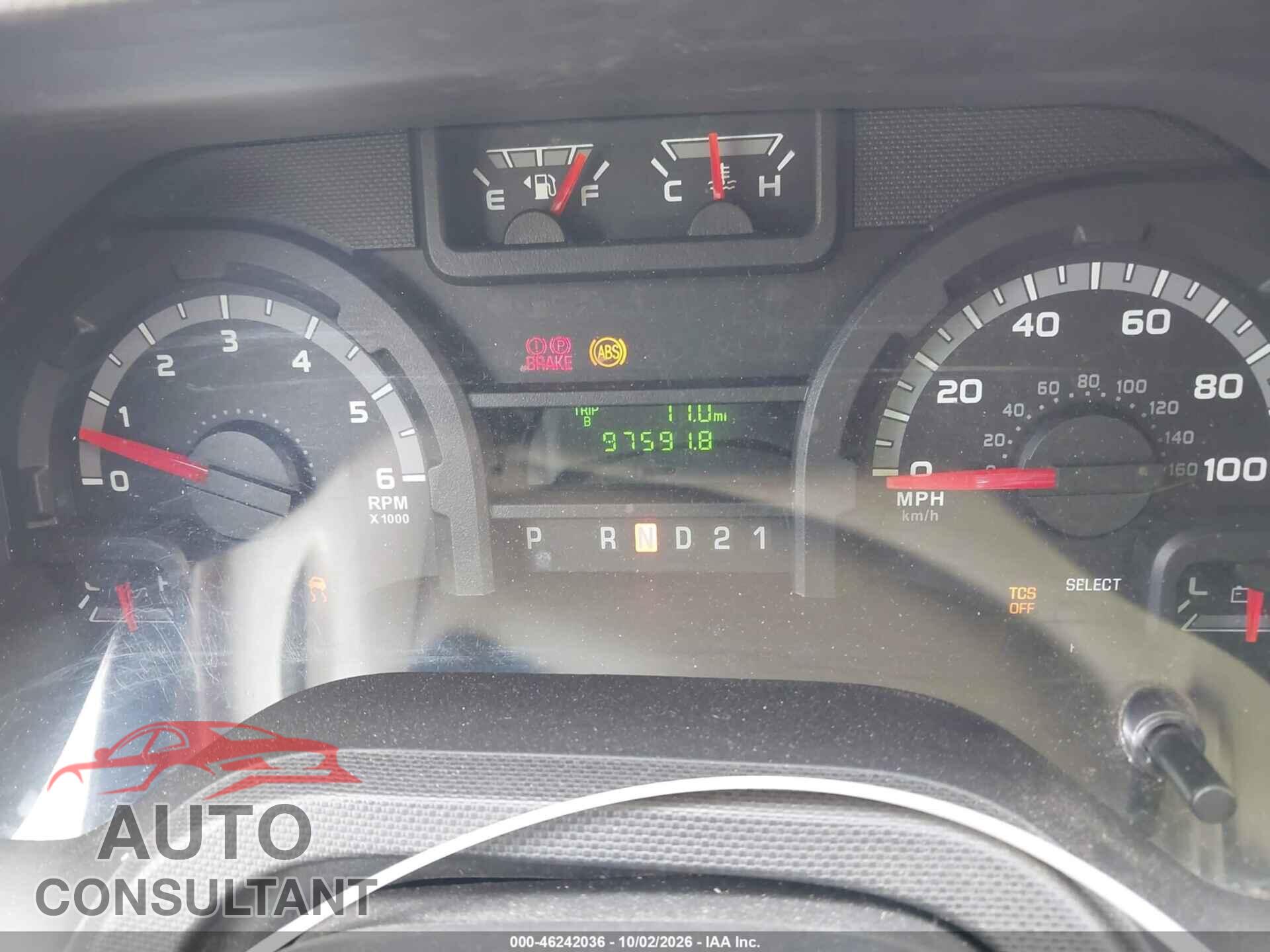 FORD E-250 2012 - 1FTNS2EL0CDA86096