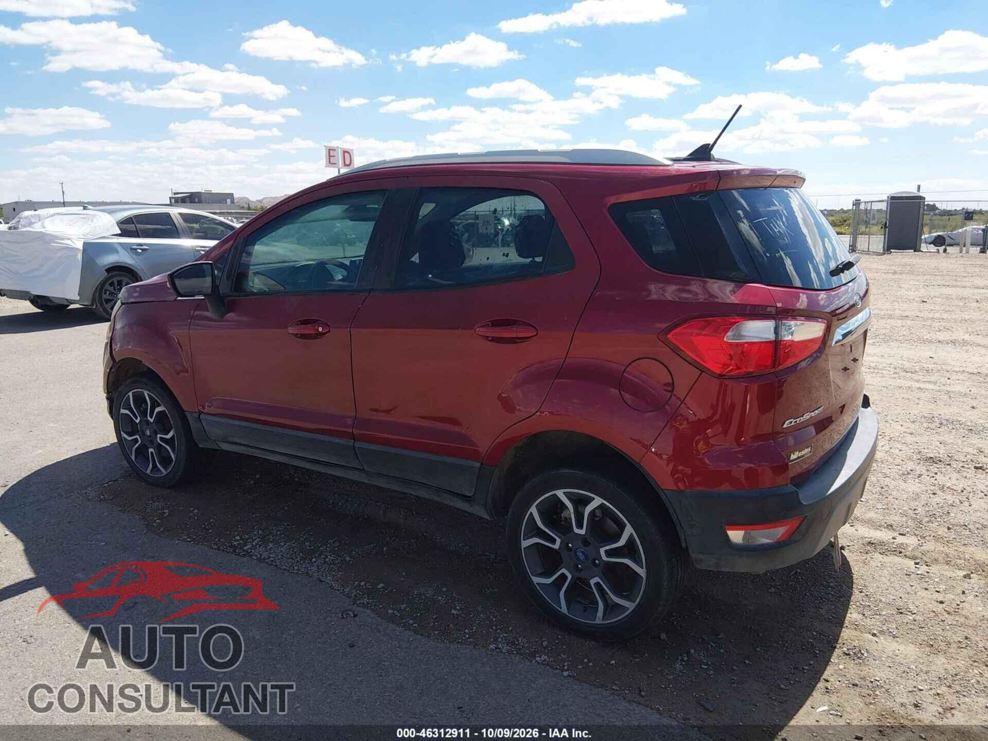 FORD ECOSPORT 2020 - MAJ6S3KL8LC385457