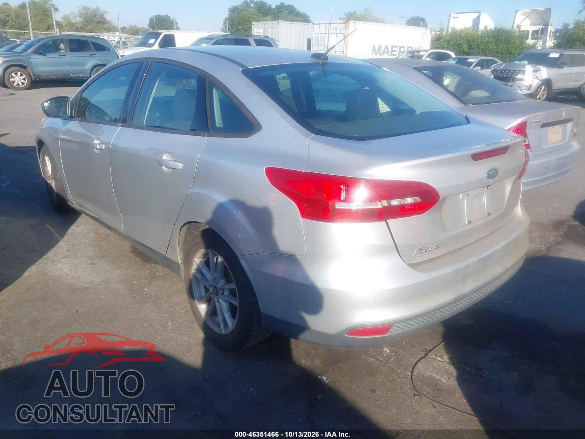 FORD FOCUS 2017 - 1FADP3F2XHL286852