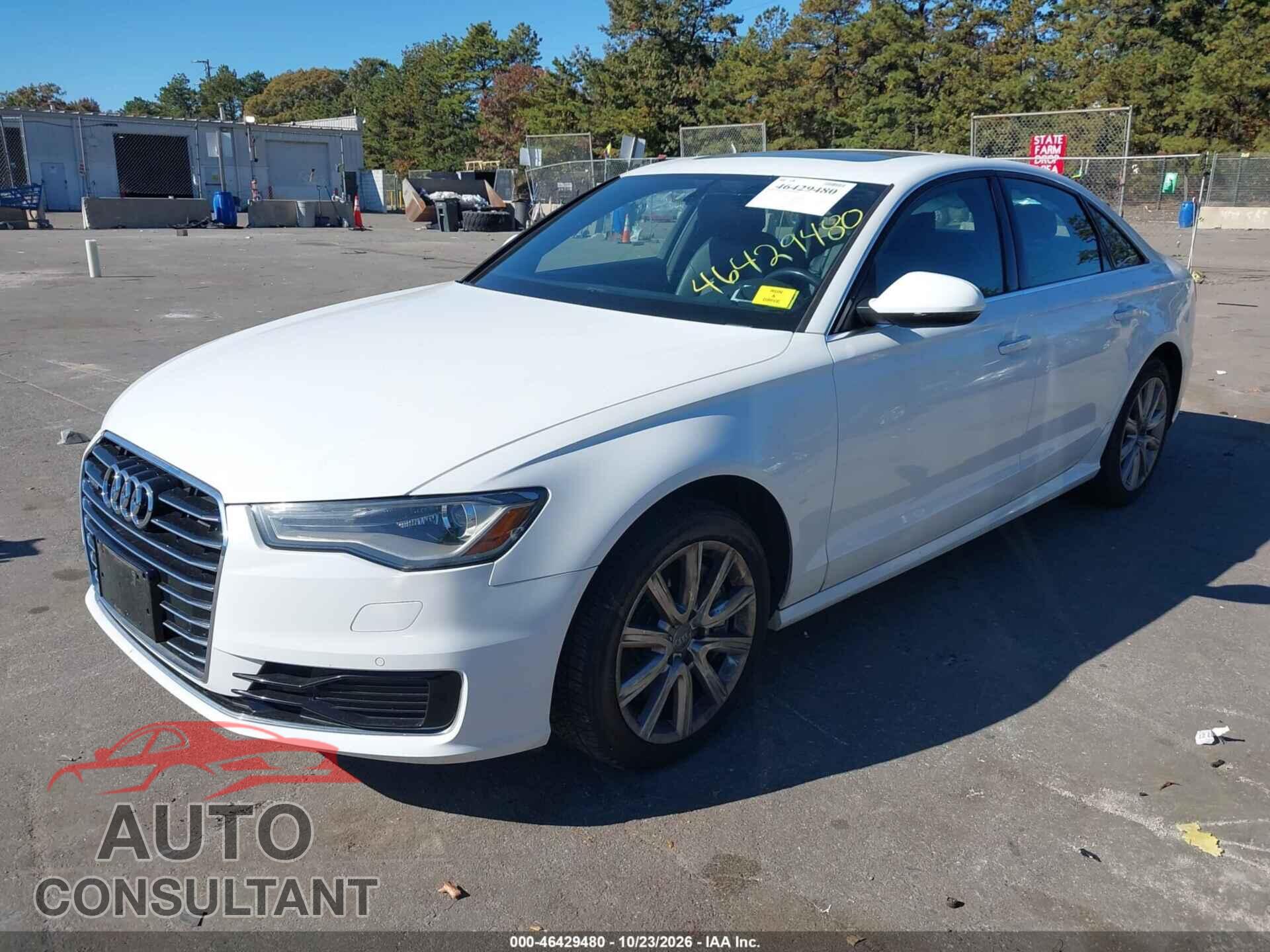 AUDI A6 2016 - WAUGFAFCXGN014499