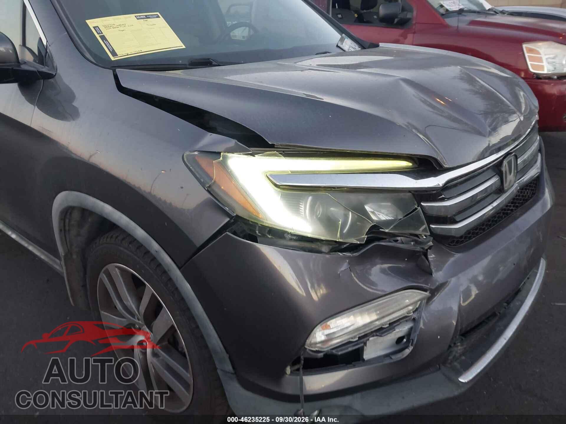 HONDA PILOT 2017 - 5FNYF6H01HB015774