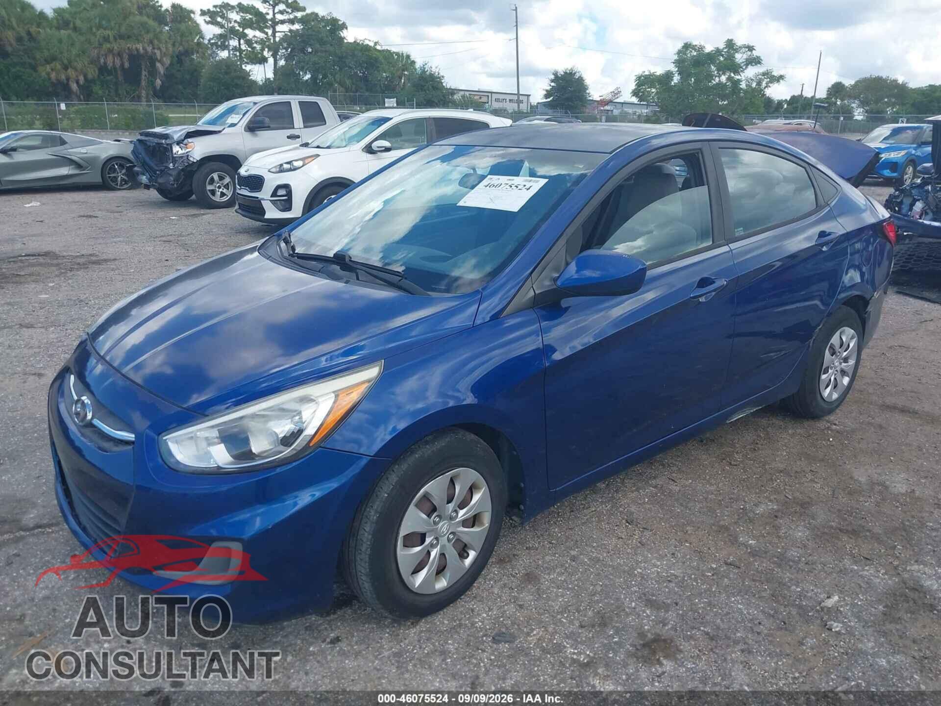 HYUNDAI ACCENT 2016 - KMHCT4AE1GU007737