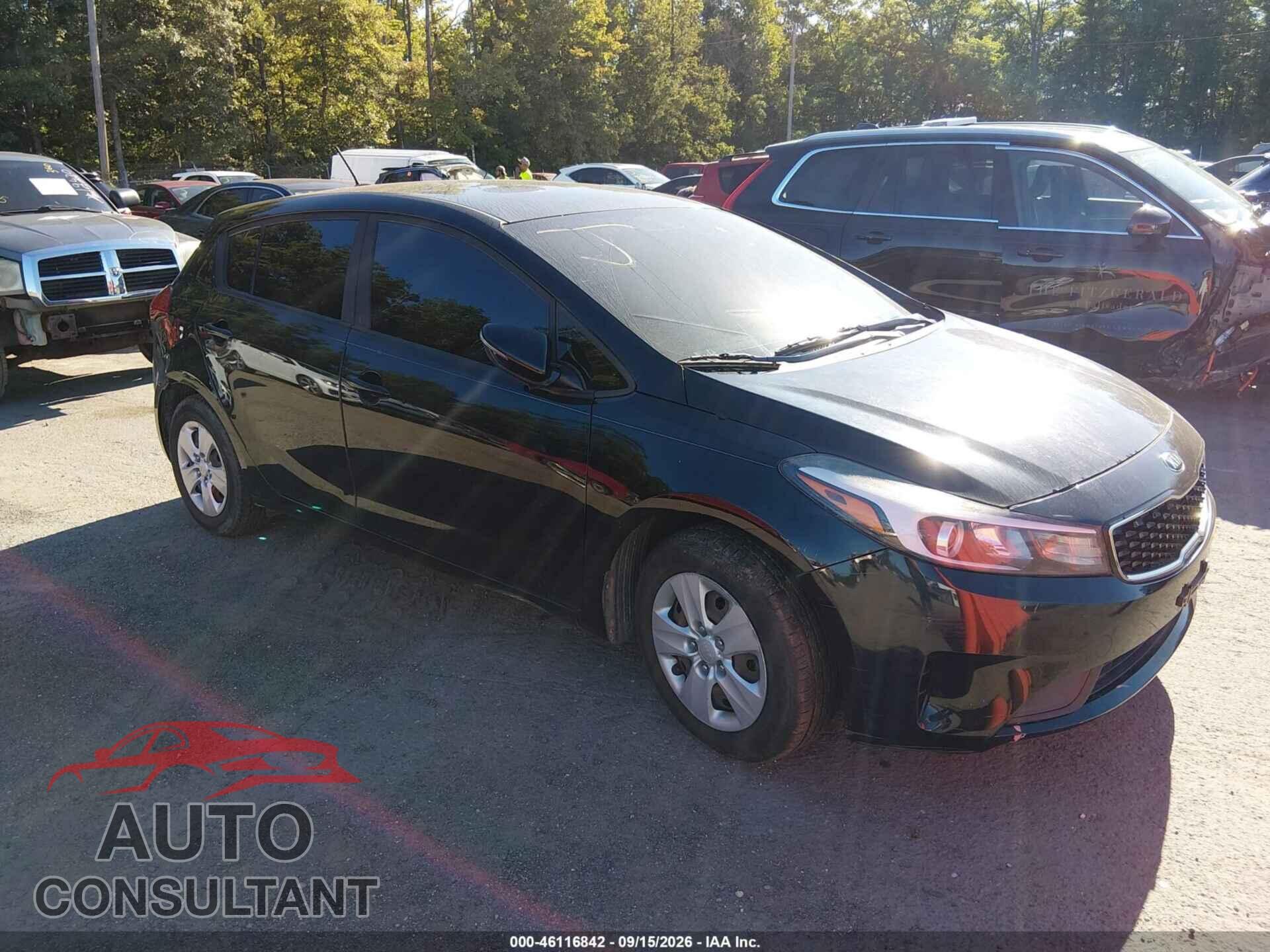 KIA FORTE 2017 - KNAFK5A87H5704357