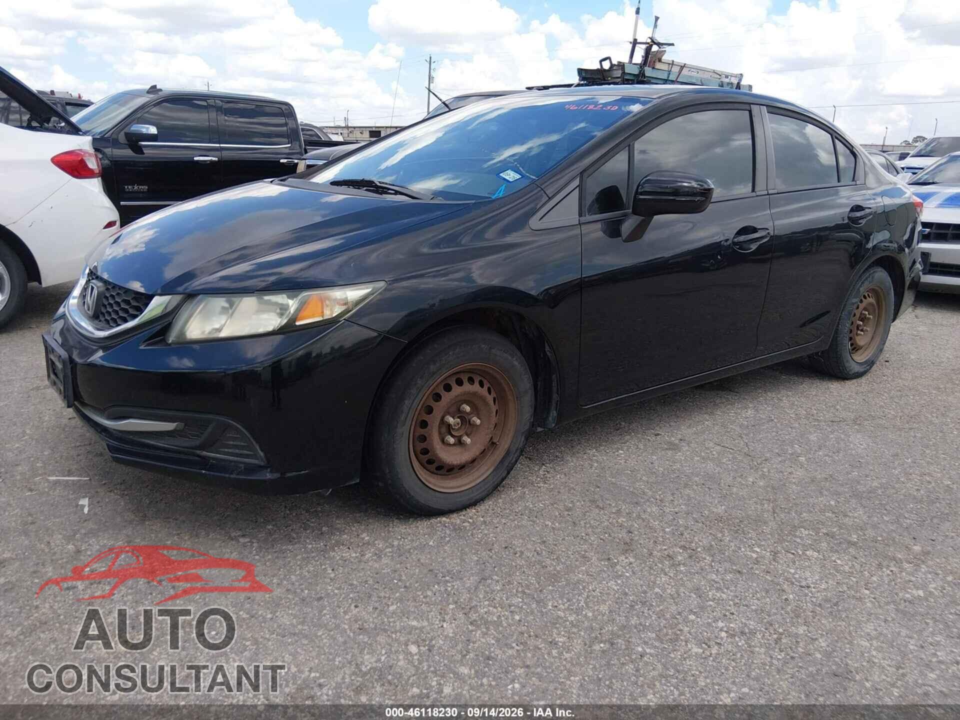 HONDA CIVIC 2014 - 19XFB2F59EE037890