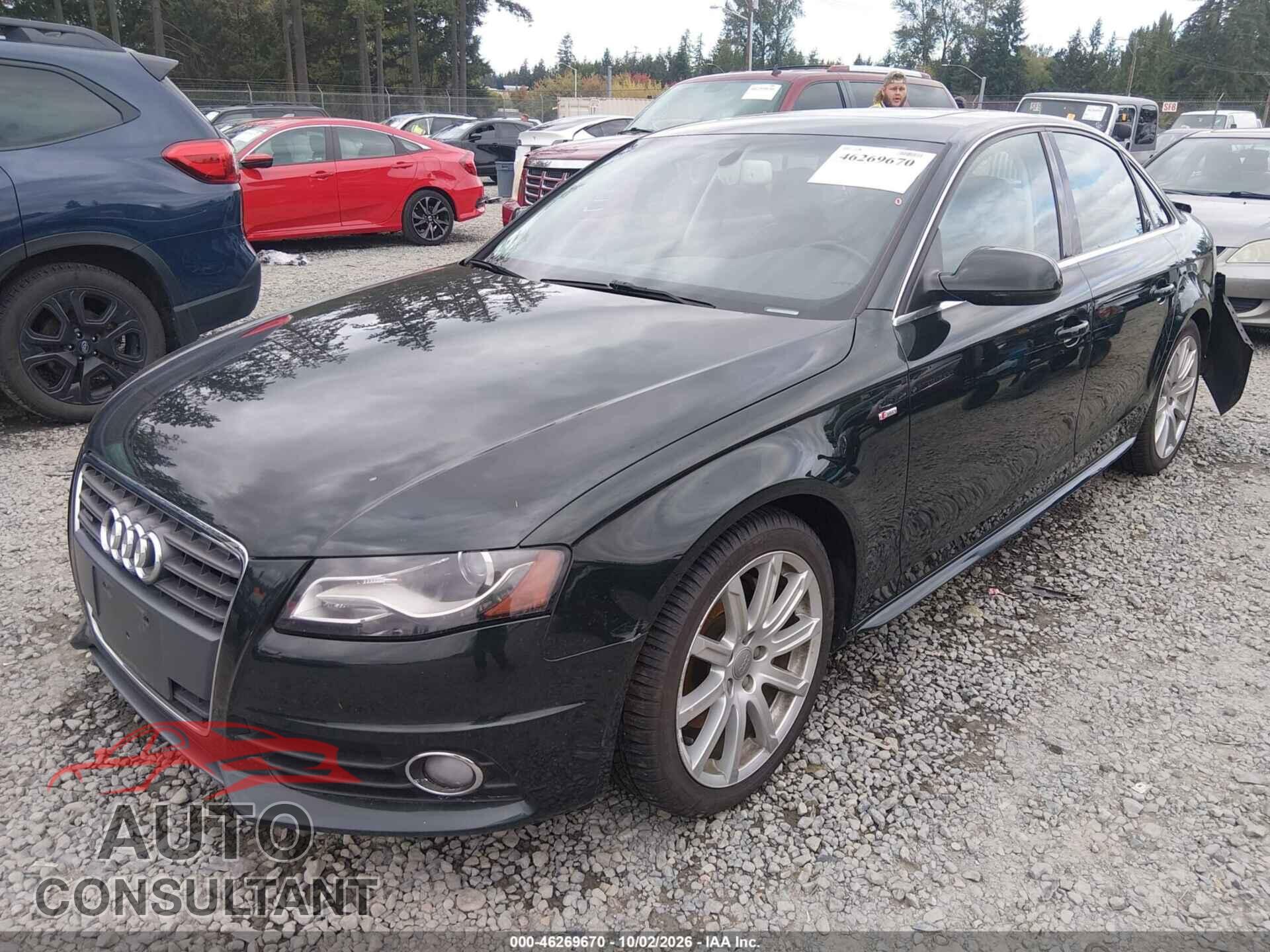 AUDI A4 2012 - WAUFFAFL5CA086451