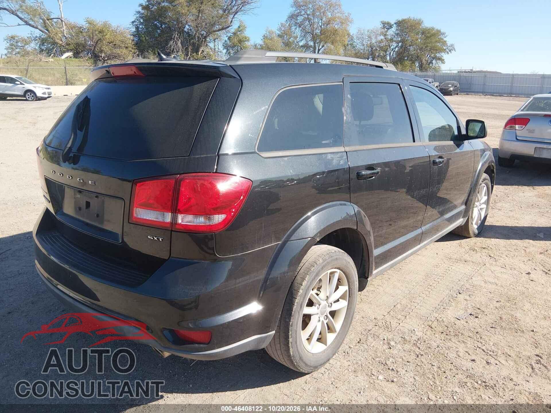 DODGE JOURNEY 2013 - 3C4PDCBGXDT689083