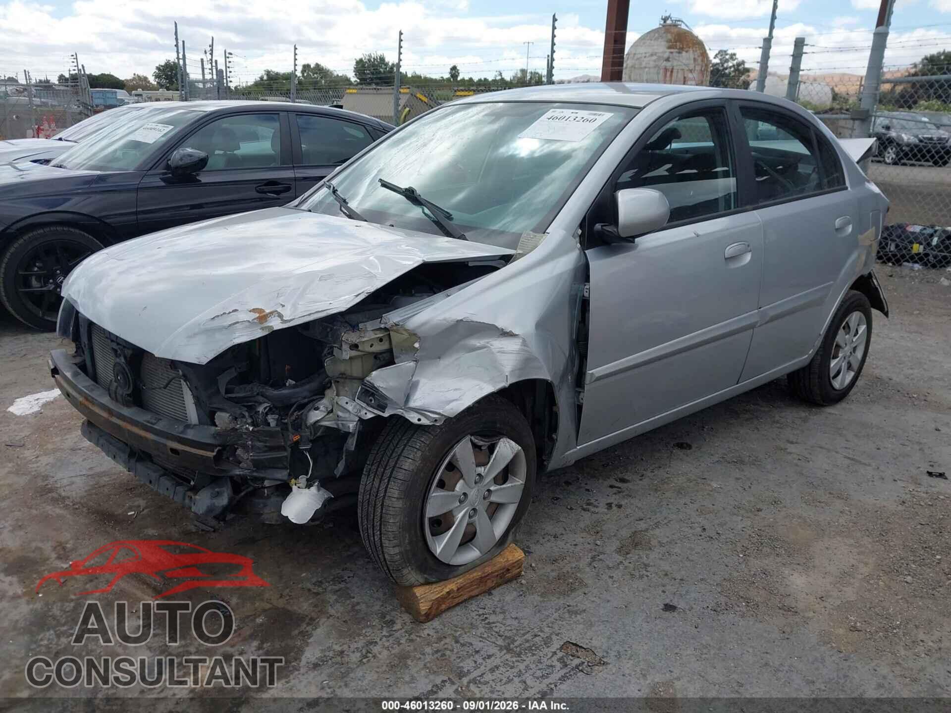 KIA RIO 2011 - KNADH4A35B6923792