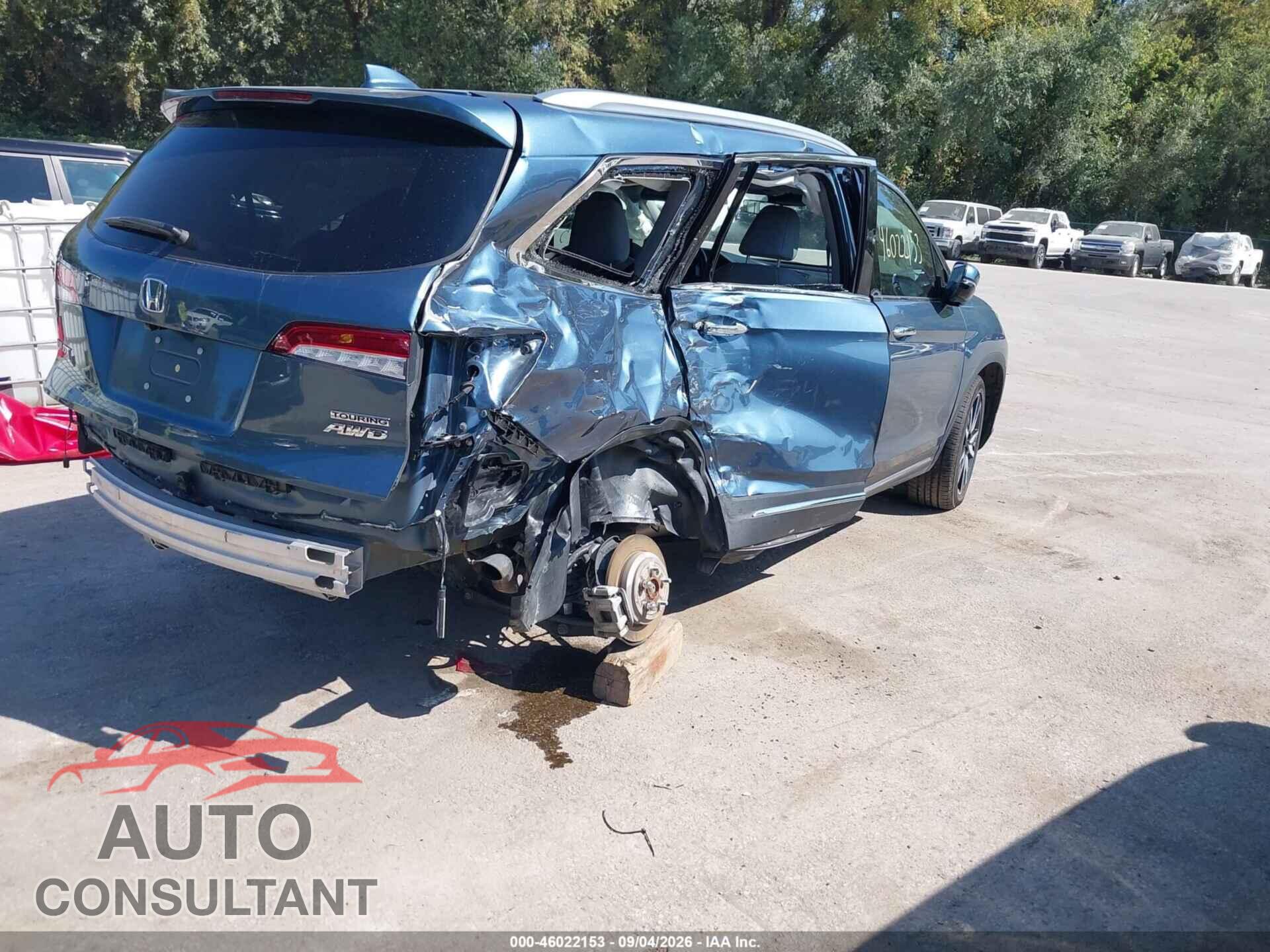 HONDA PILOT 2020 - 5FNYF6H67LB010141
