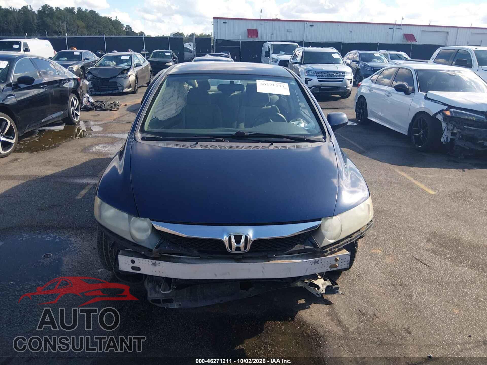 HONDA CIVIC 2010 - 2HGFA1F55AH526817