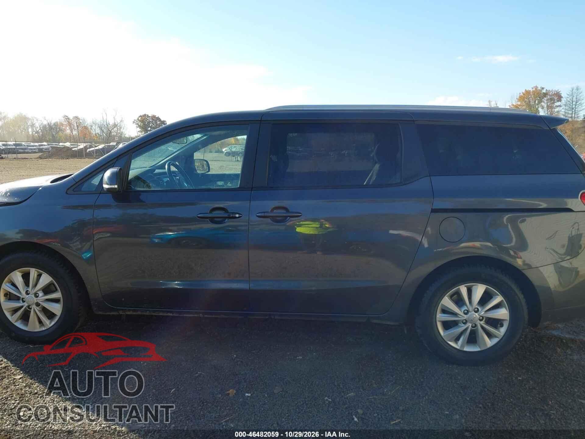 KIA SEDONA 2017 - KNDMB5C12H6283765