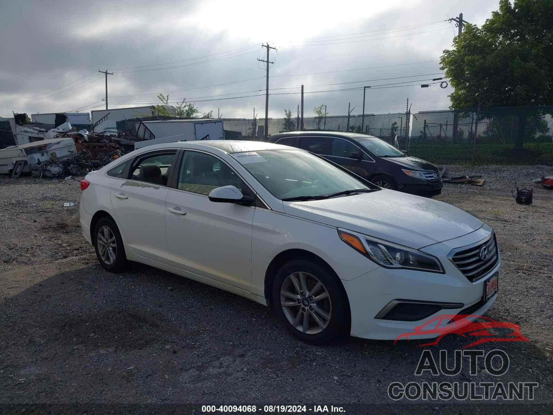 HYUNDAI SONATA 2016 - 5NPE24AF7GH341824