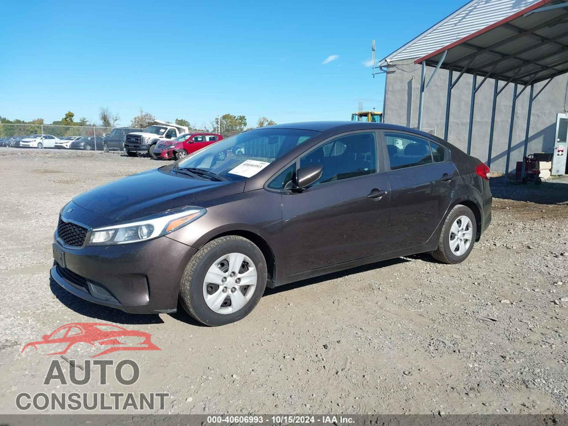 KIA FORTE 2017 - 3KPFL4A74HE031209