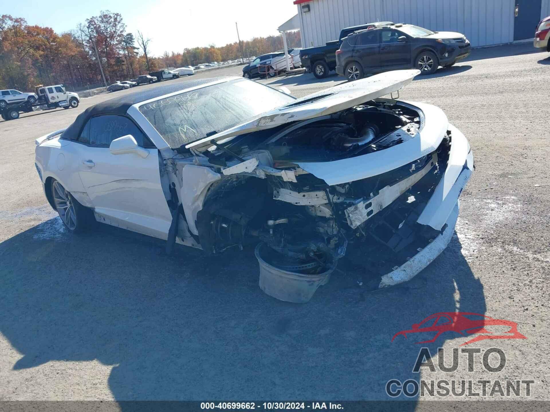 CHEVROLET CAMARO 2016 - 1G1FH3D72G0193072