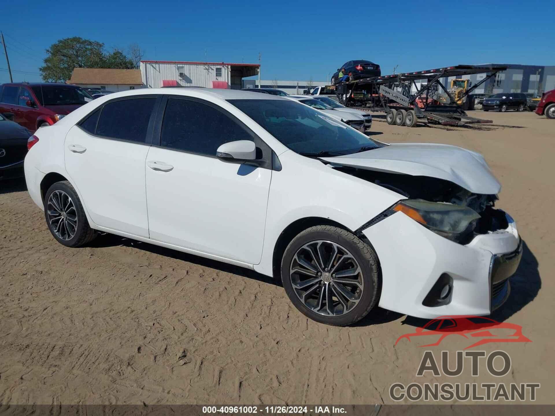 TOYOTA COROLLA 2016 - 2T1BURHE8GC600119