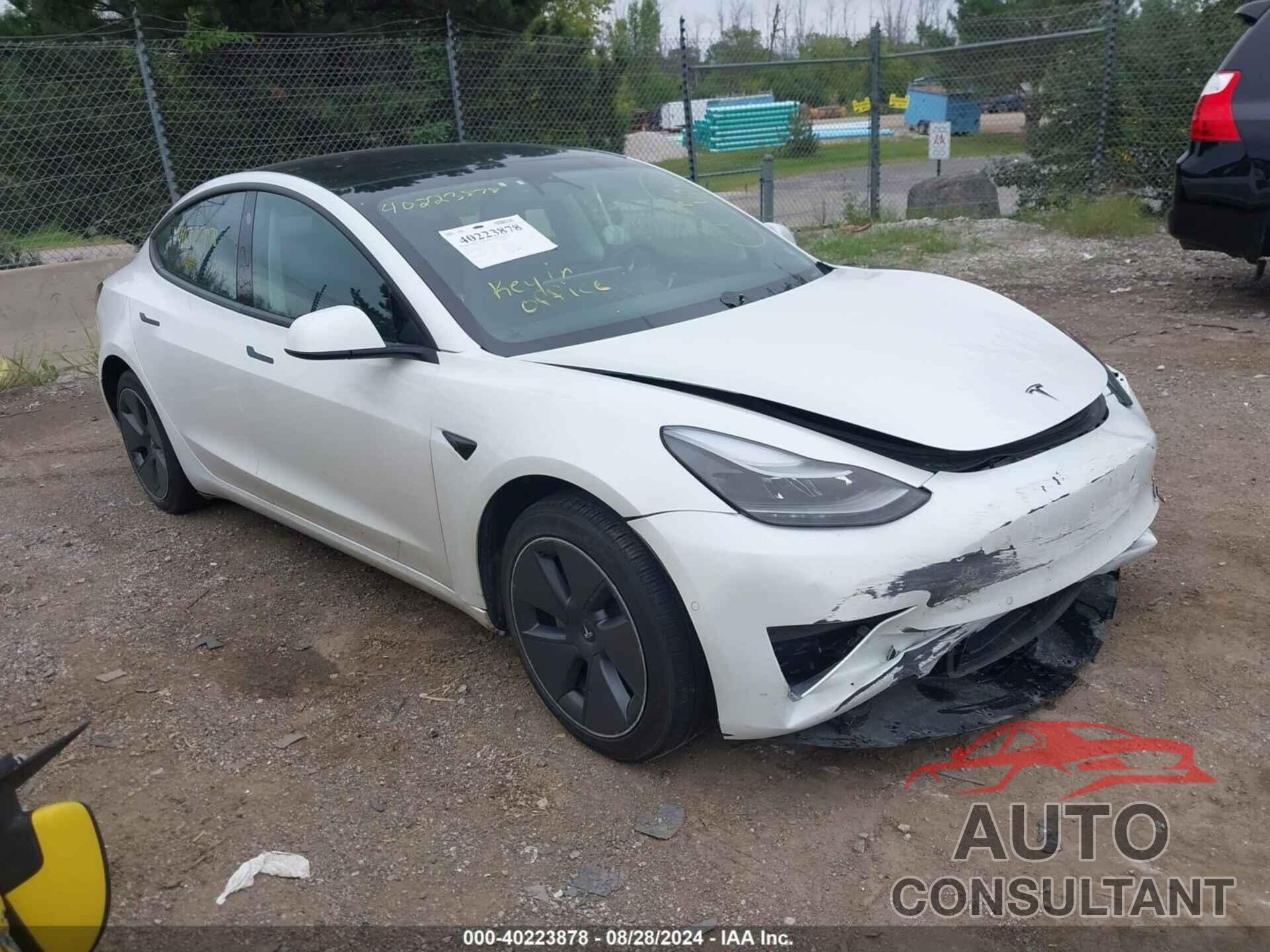 TESLA MODEL 3 2022 - 5YJ3E1EA2NF207830