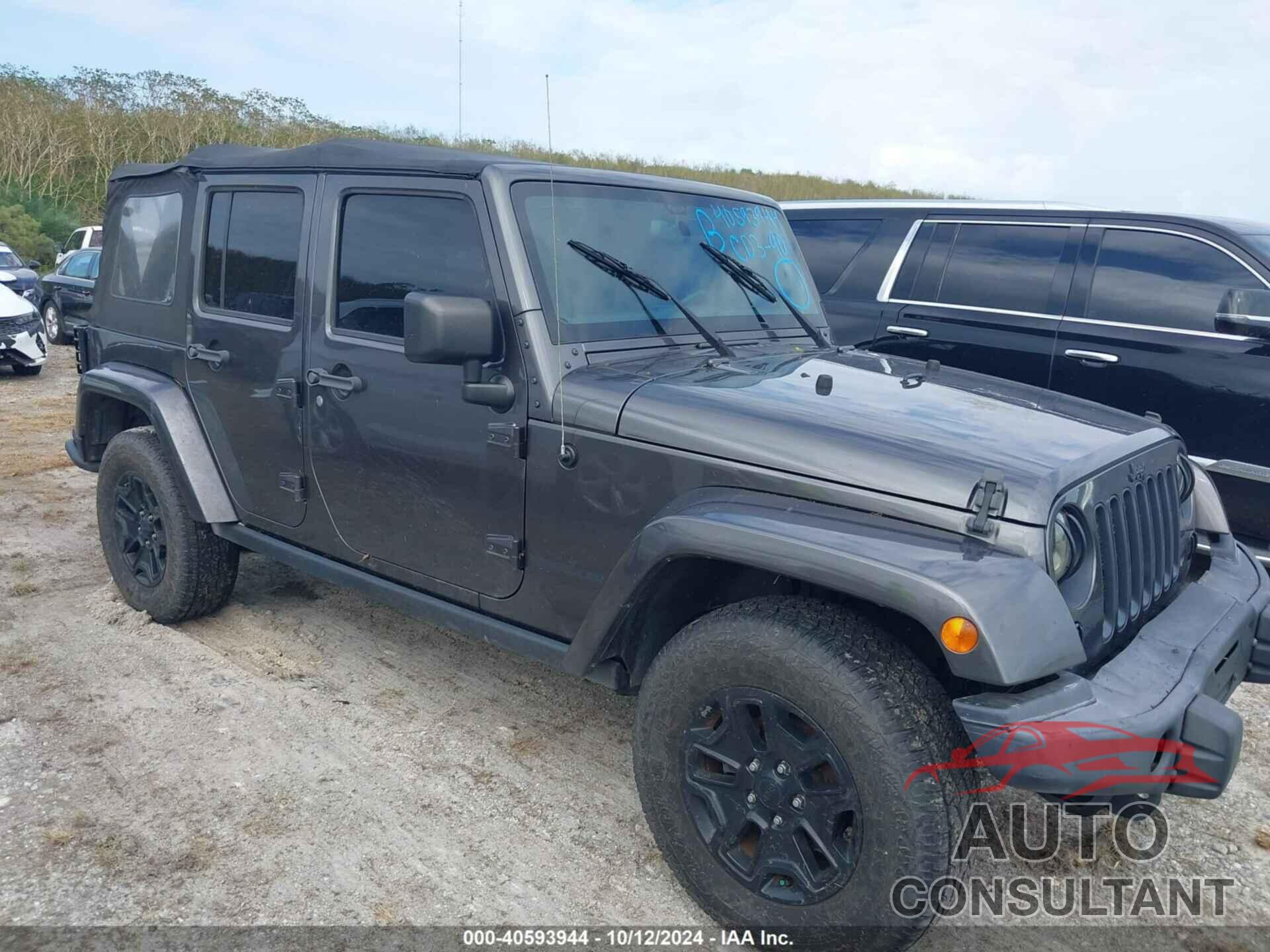 JEEP WRANGLER UNLIMITED 2016 - 1C4BJWEG8GL176432