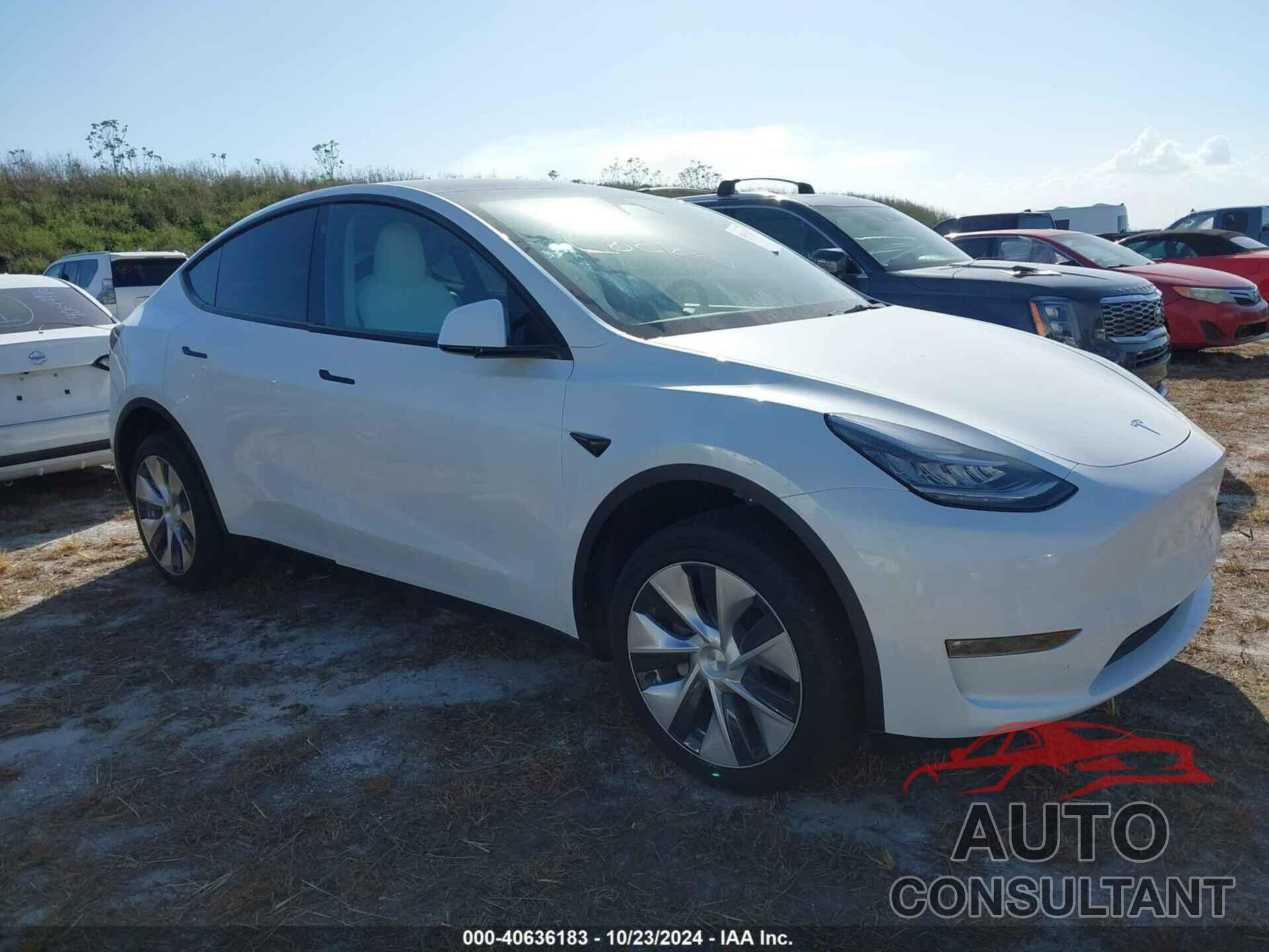 TESLA MODEL Y 2022 - 7SAYGDEE5NF353422