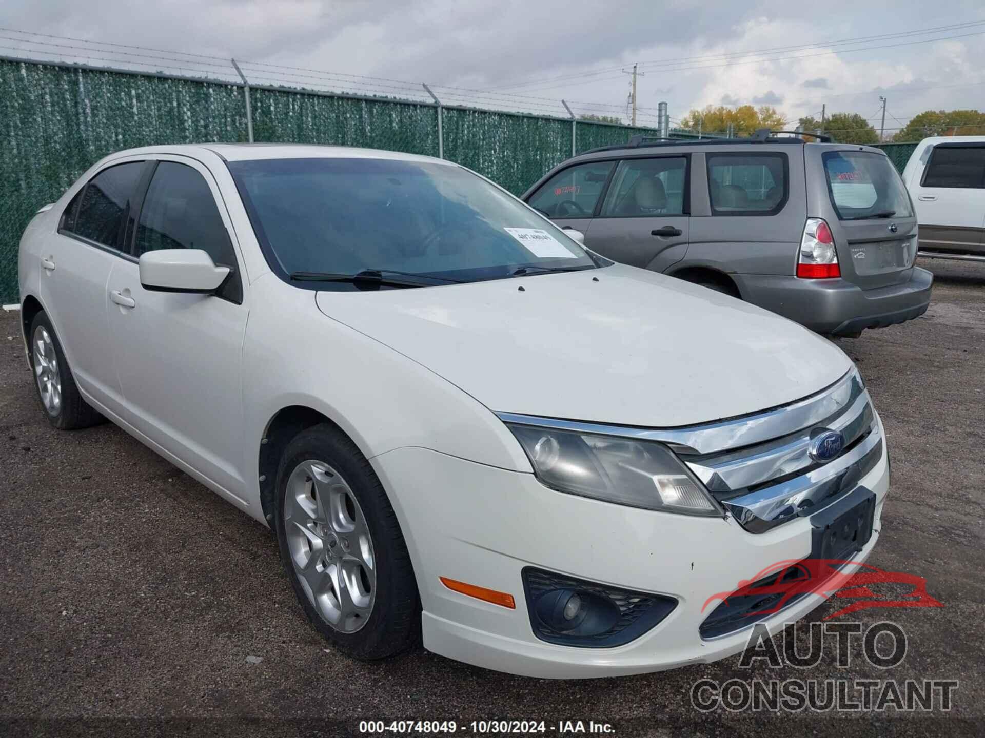 FORD FUSION 2010 - 3FAHP0HG7AR152543