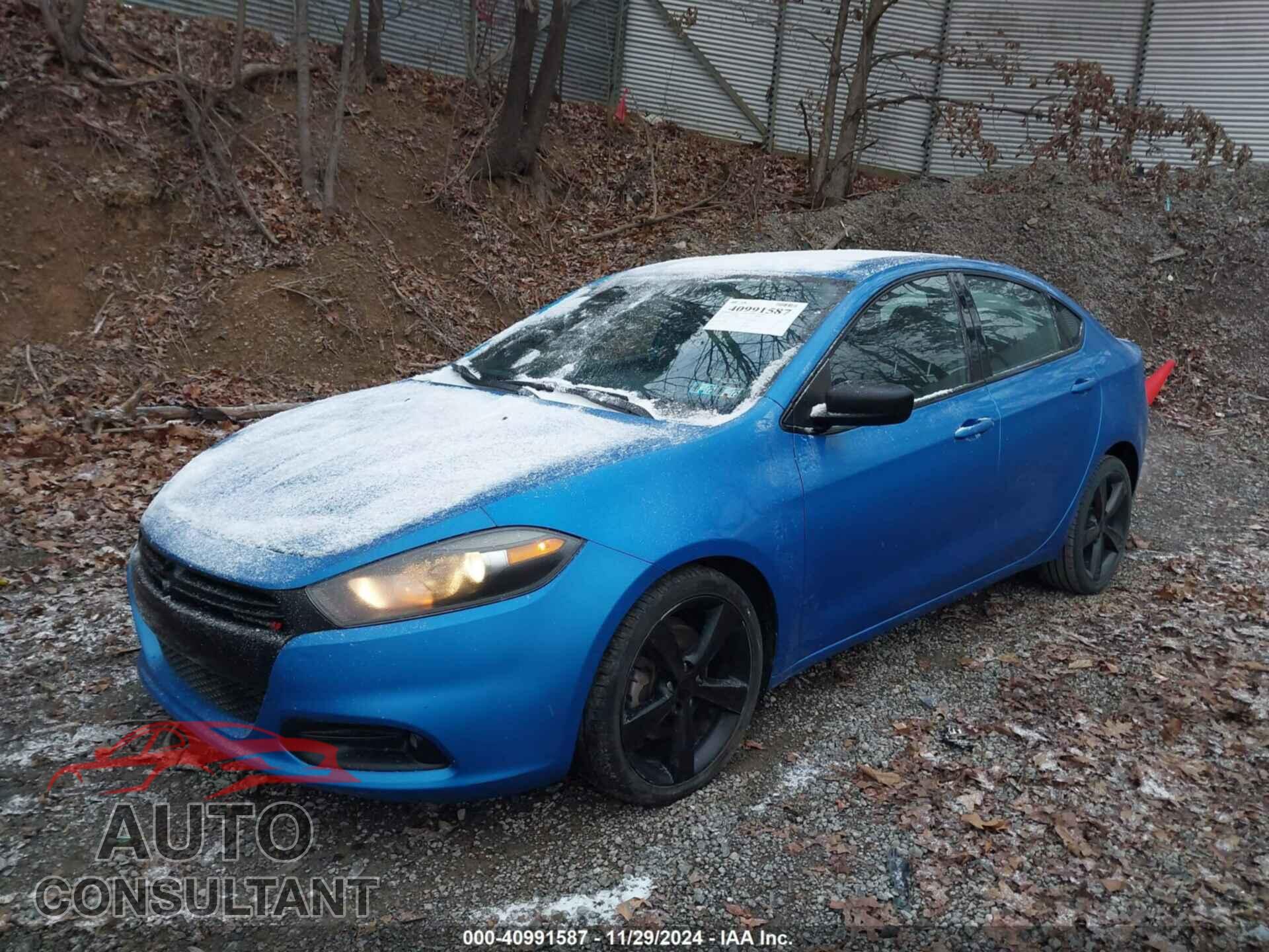 DODGE DART 2015 - 1C3CDFBB5FD252223