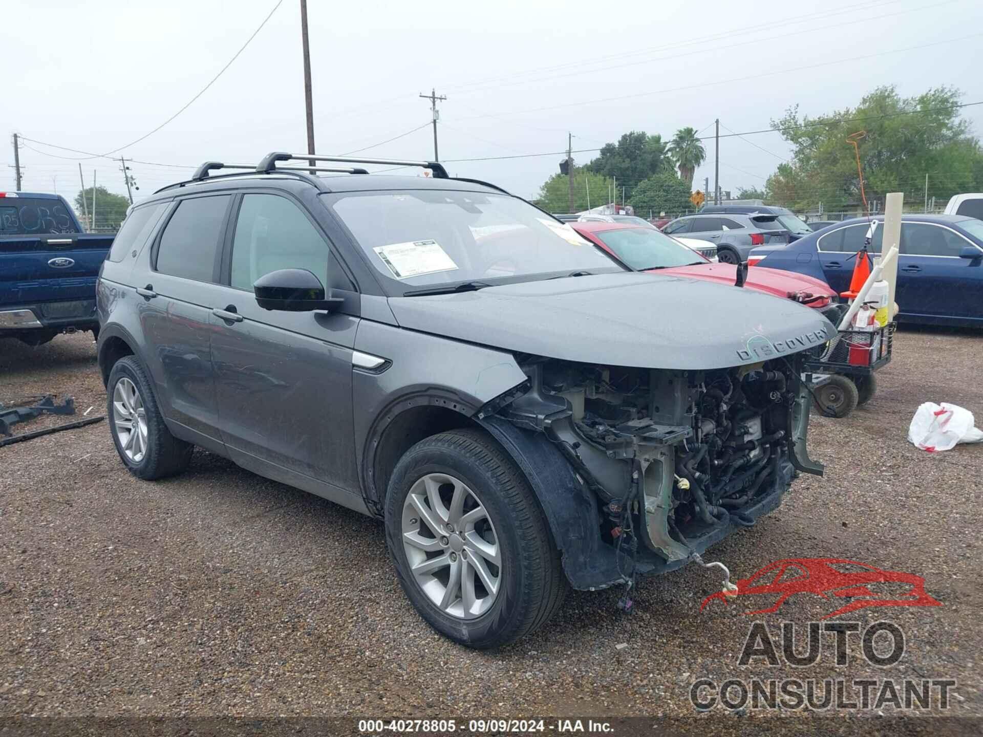 LAND ROVER DISCOVERY SPORT 2019 - SALCR2FX0KH794367