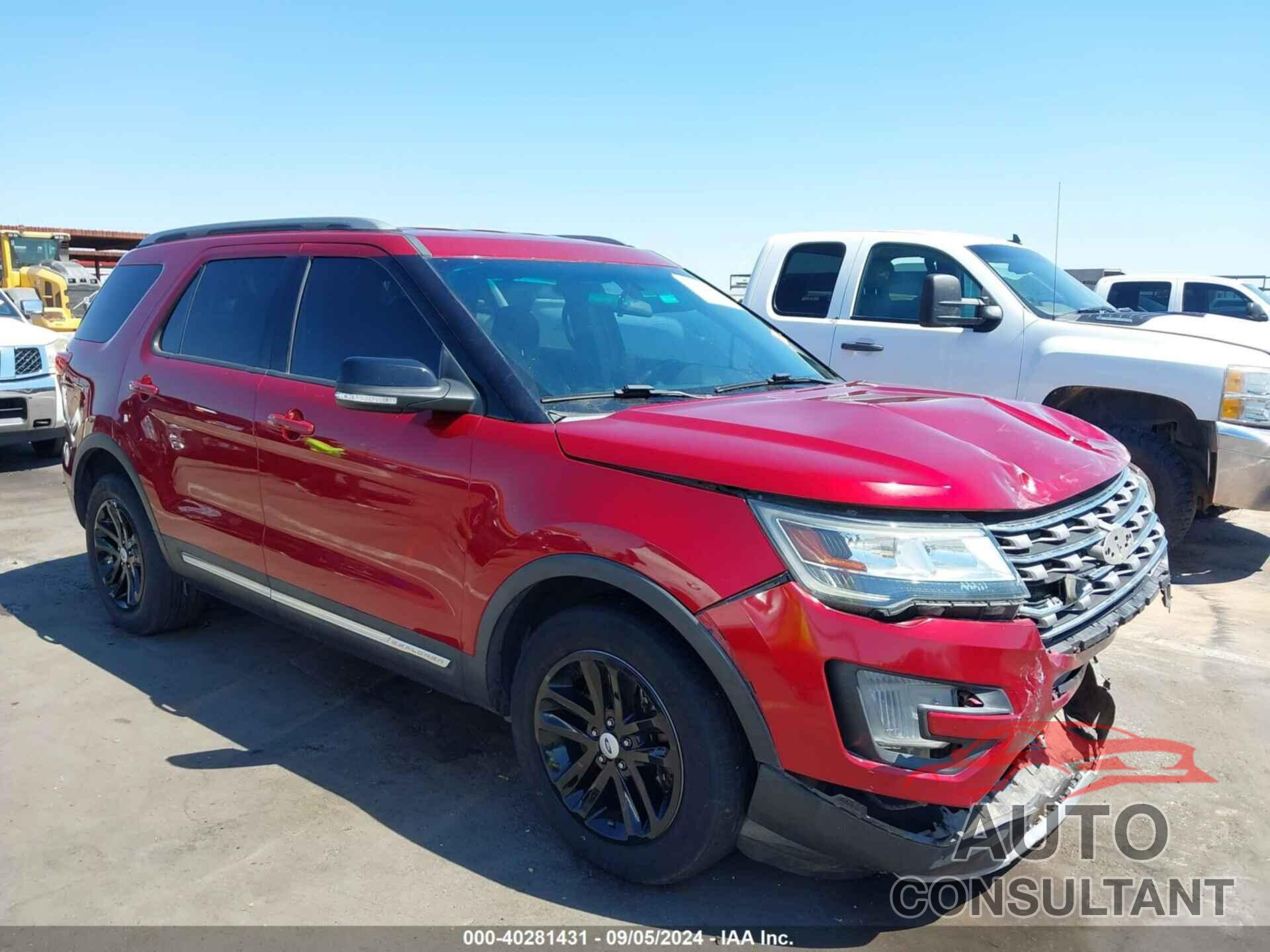 FORD EXPLORER 2017 - 1FM5K7D89HGB14988