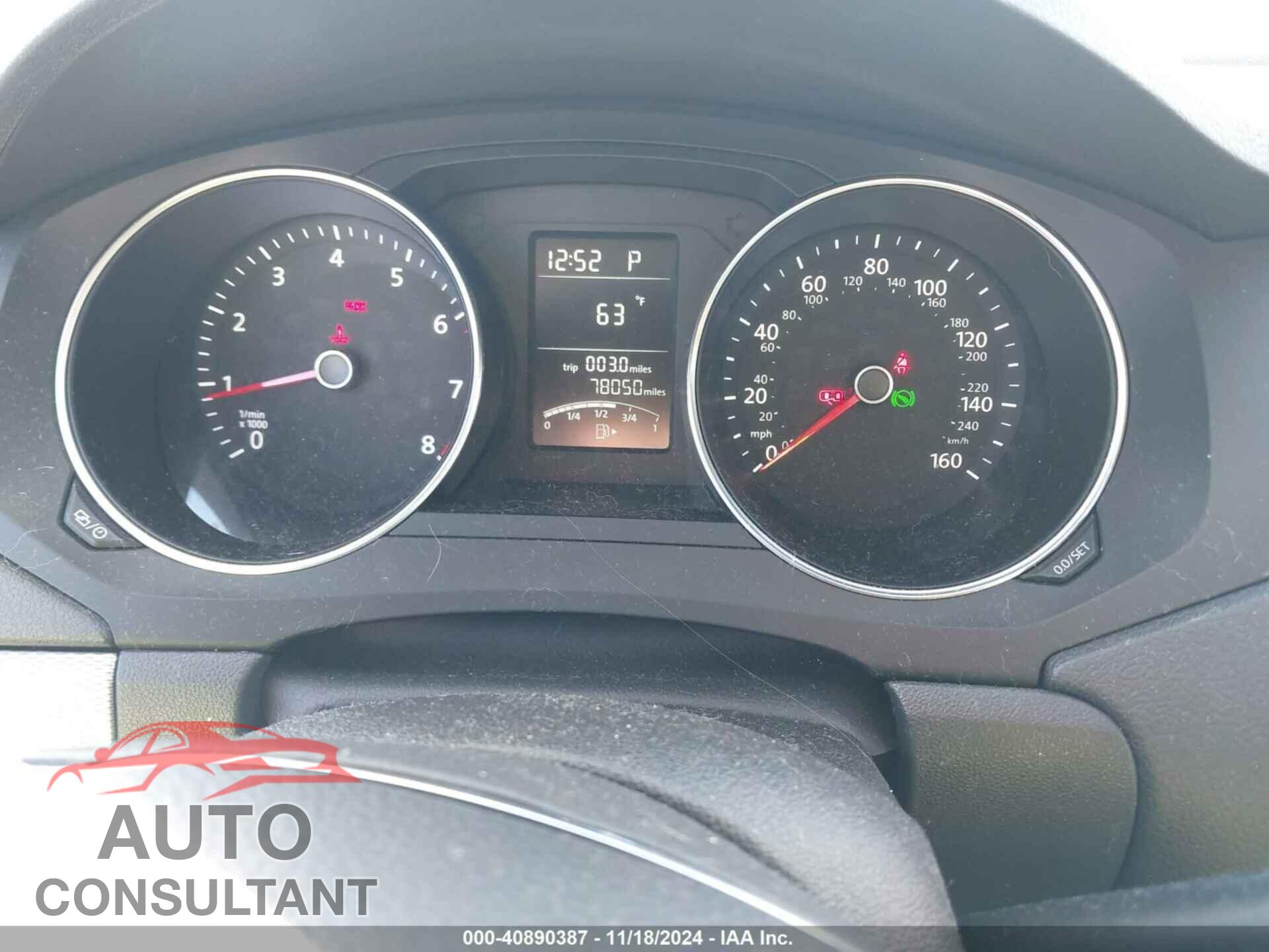 VOLKSWAGEN JETTA 2017 - 3VW2B7AJ3HM332877