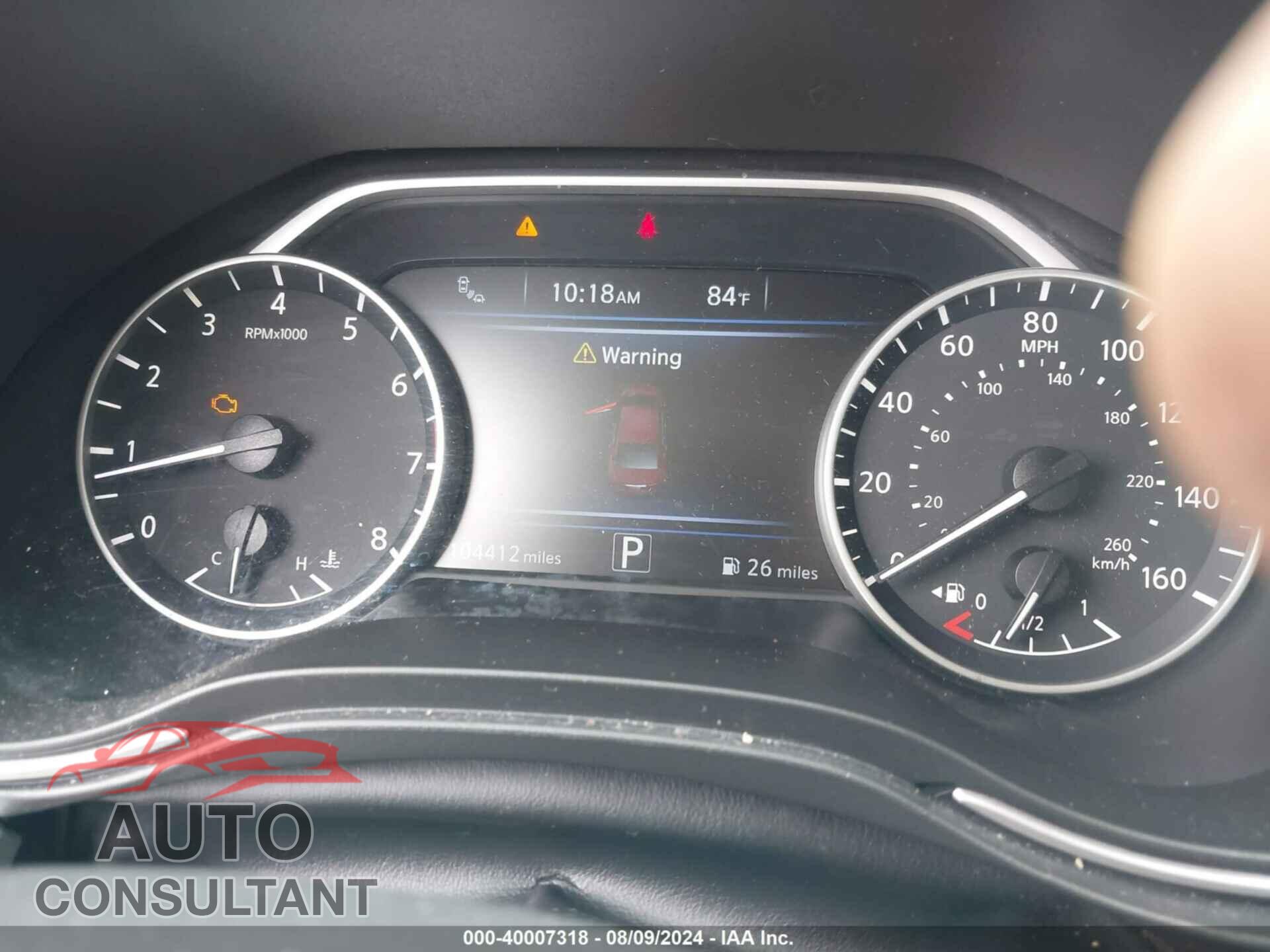 NISSAN MAXIMA 2017 - 1N4AA6AP5HC408560