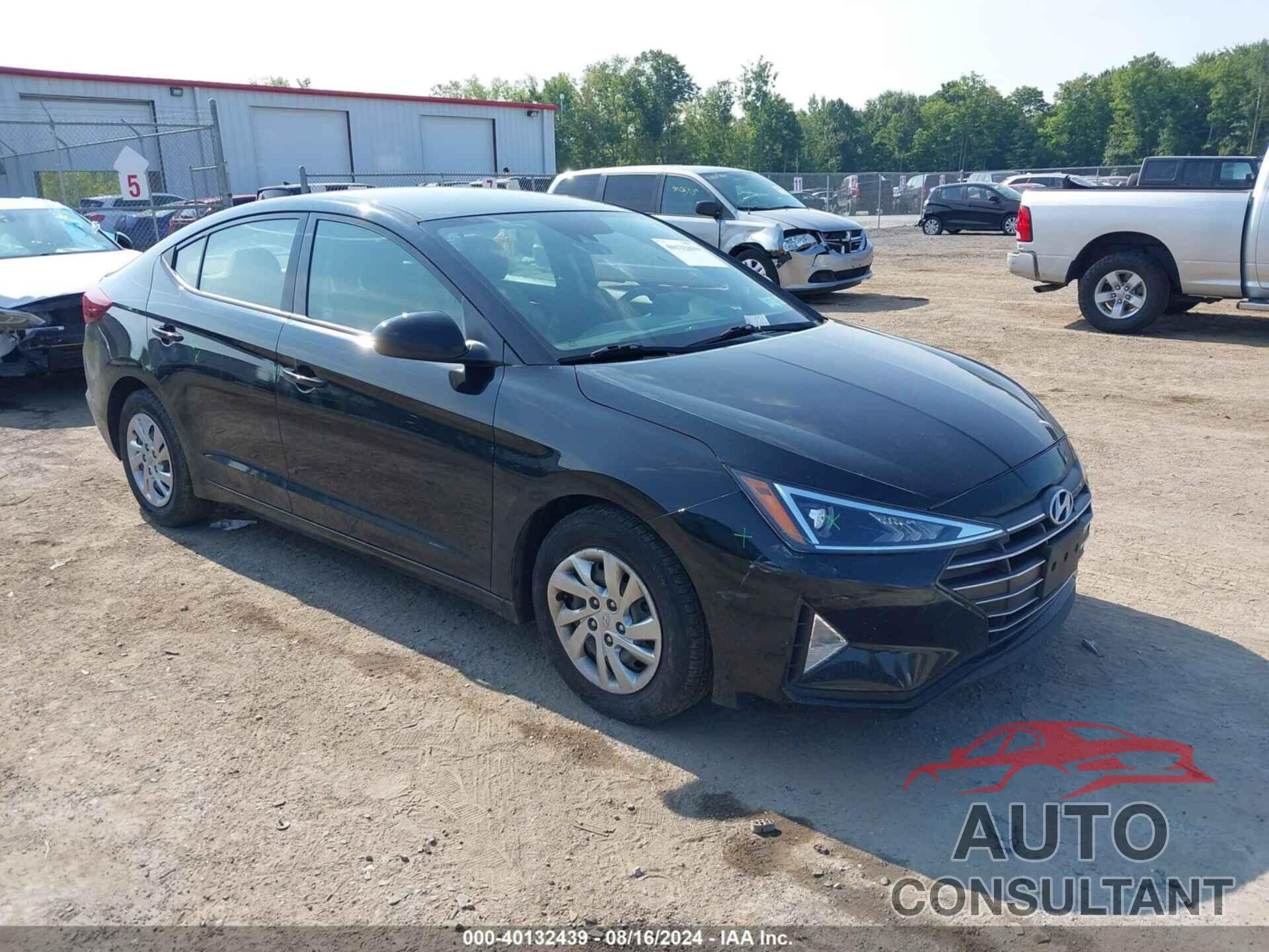 HYUNDAI ELANTRA 2020 - KMHD74LF9LU951861