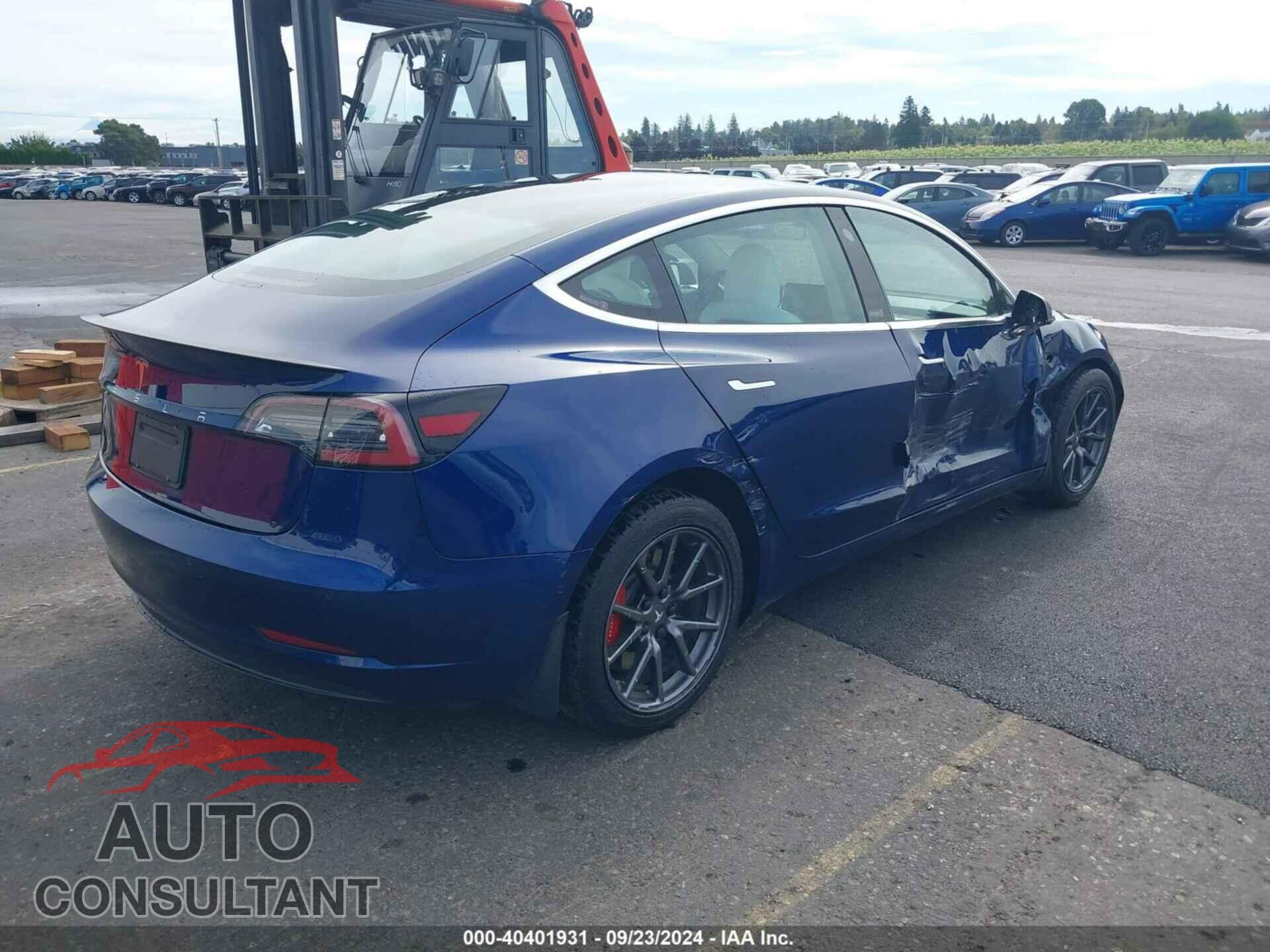 TESLA MODEL 3 2019 - 5YJ3E1EA0KF301992