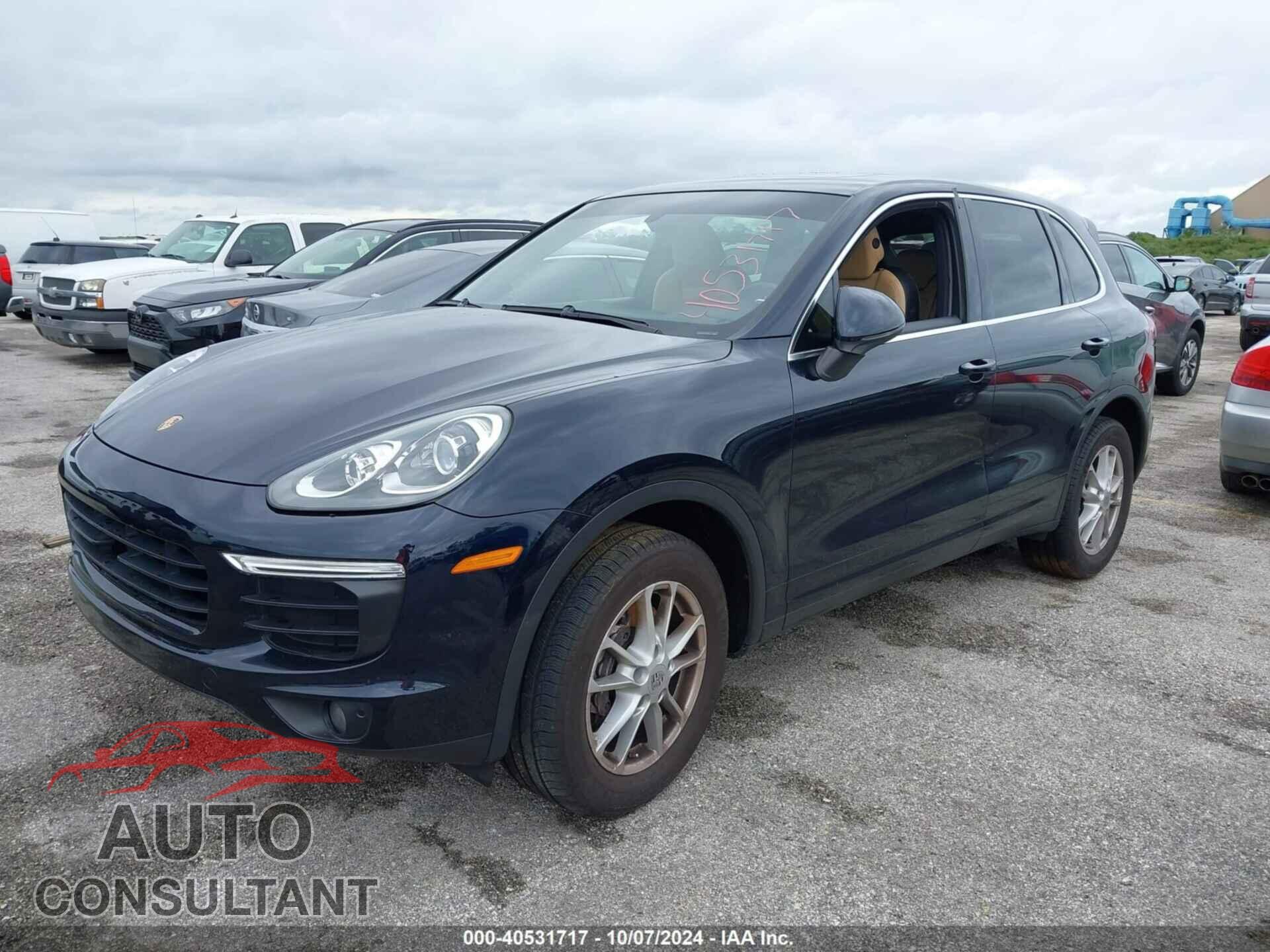 PORSCHE CAYENNE 2017 - WP1AA2A27HKA89254