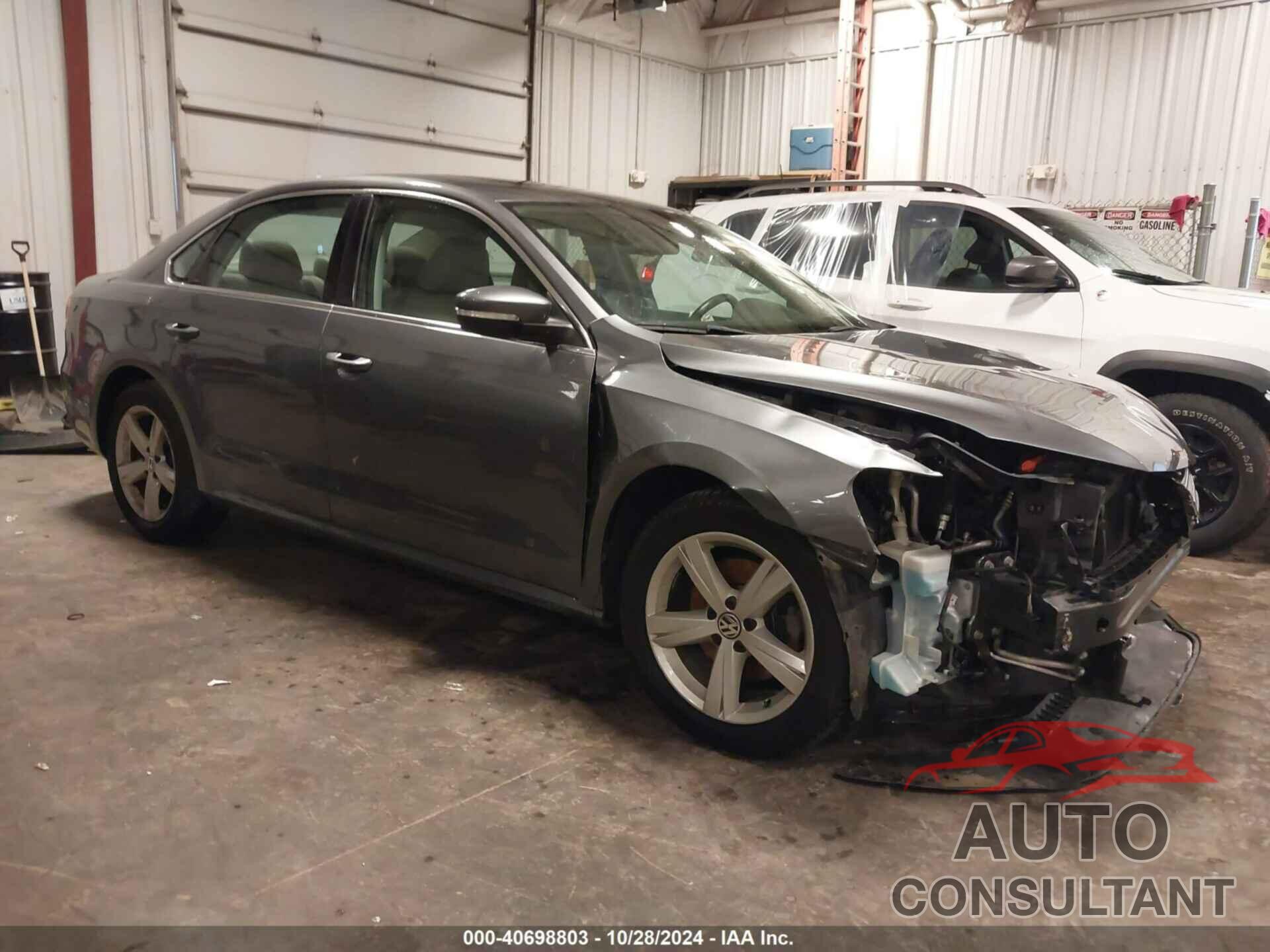 VOLKSWAGEN PASSAT 2013 - 1VWBN7A3XDC059442