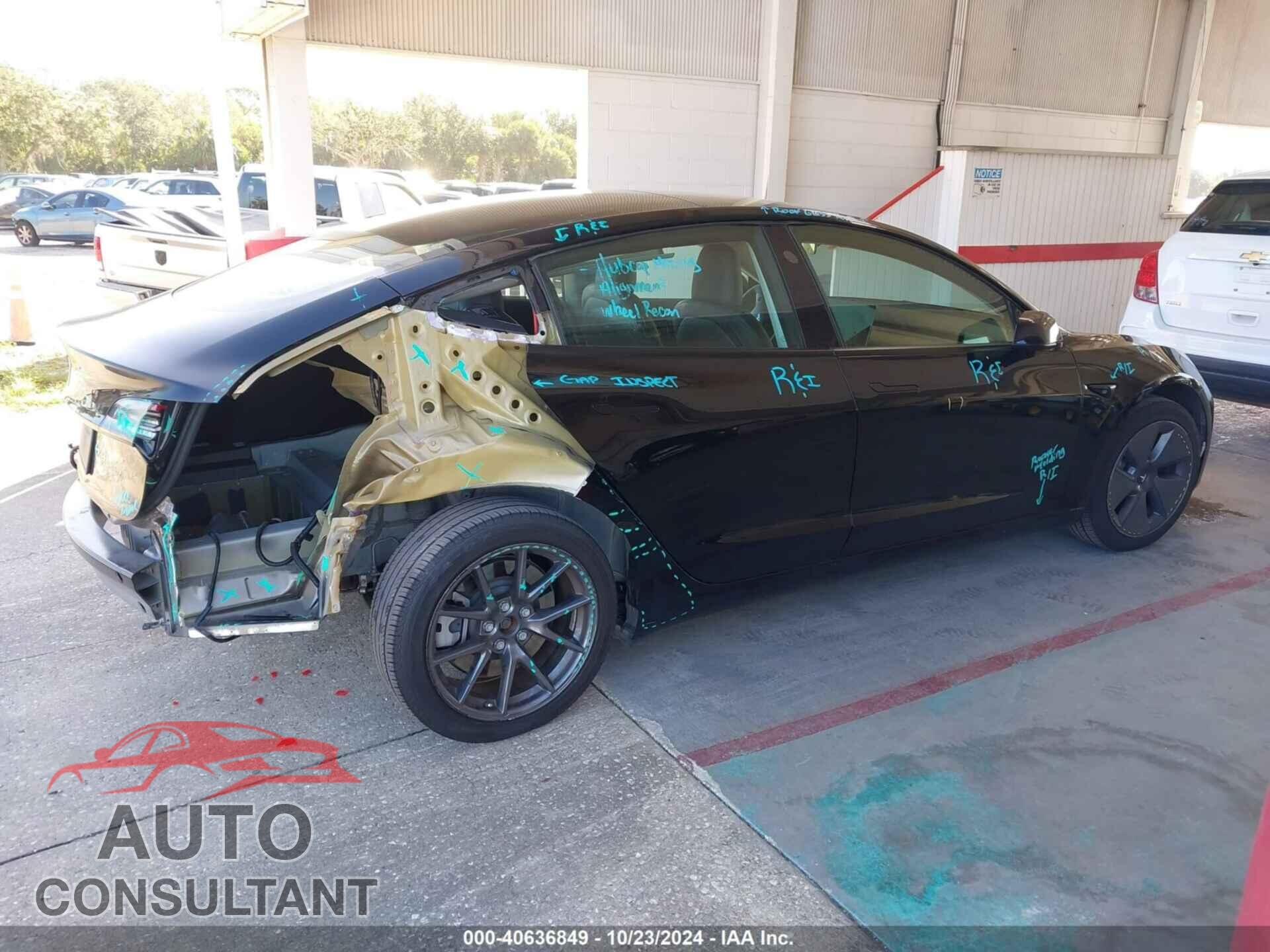 TESLA MODEL 3 2023 - 5YJ3E1EA1PF454646