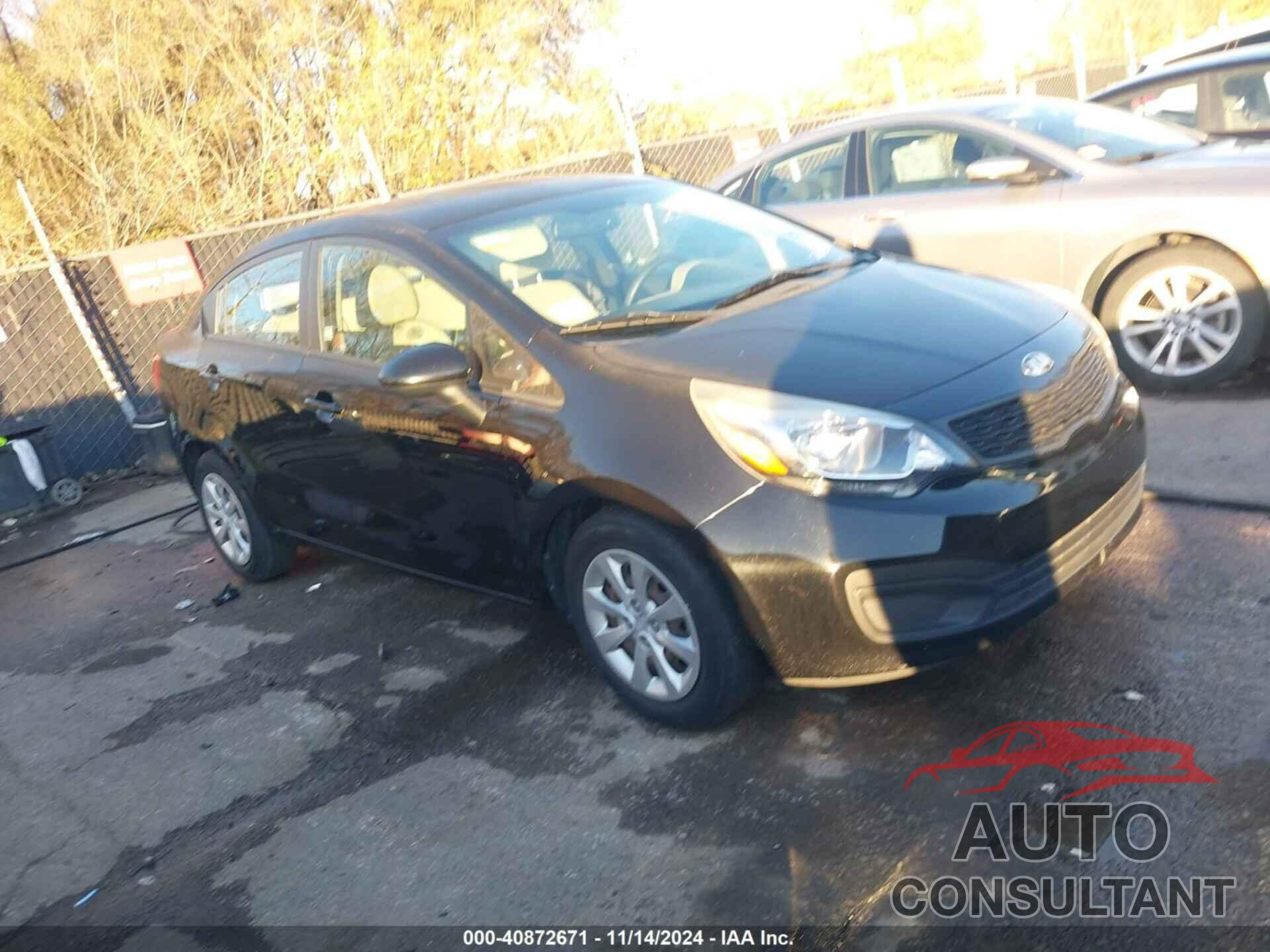 KIA RIO 2013 - KNADM4A30D6295753